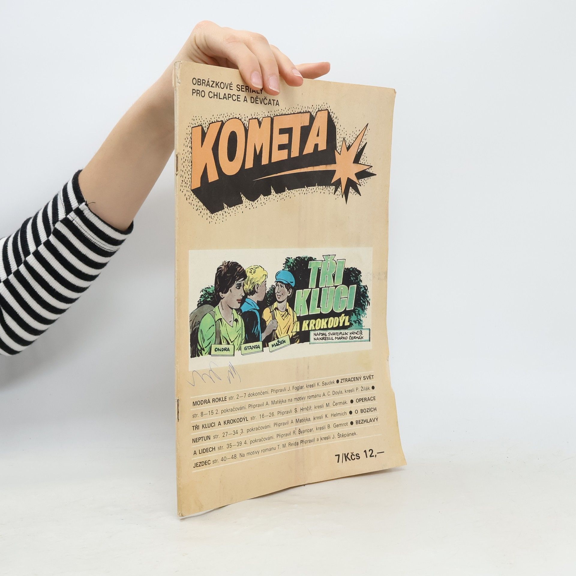 Autorenkollektiv Kometa. Tři kluci a krokodýl