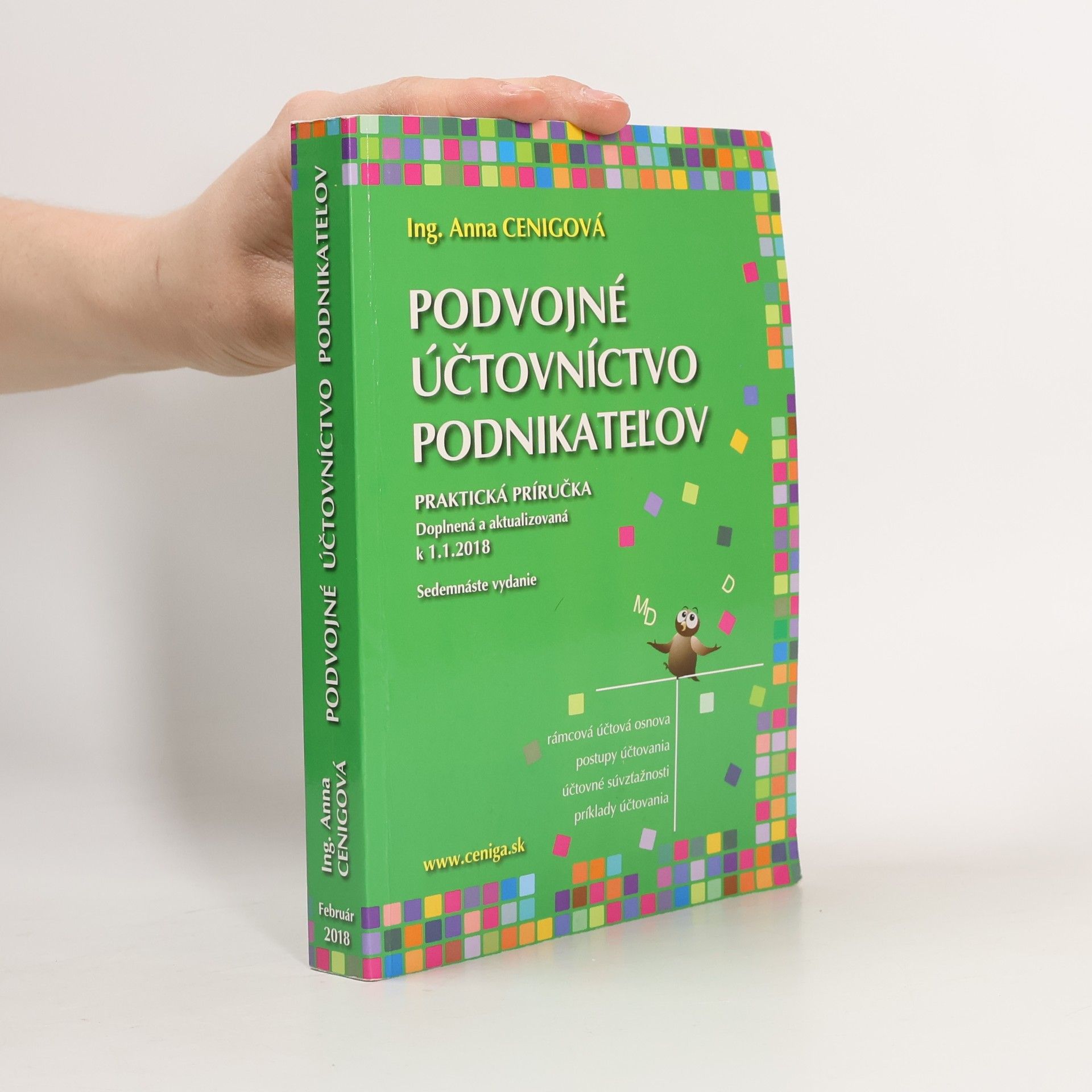 Anna Ing. Cenigová Podvojné účtovníctvo podnikateľov