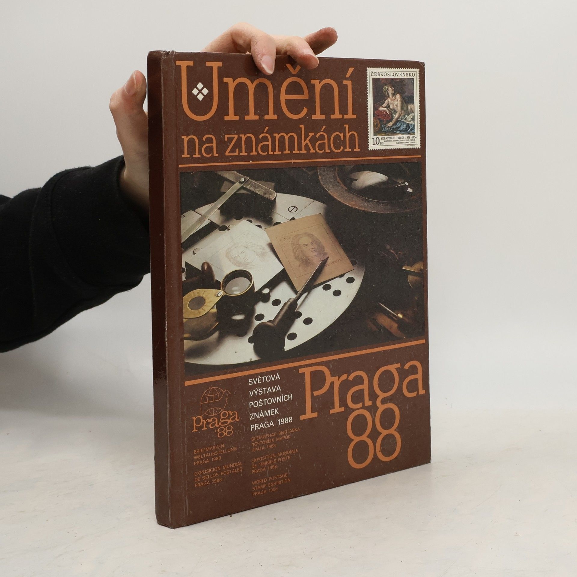Jiří T. Kotalík Umění na známkách. Katalog výstavy Praga 1988