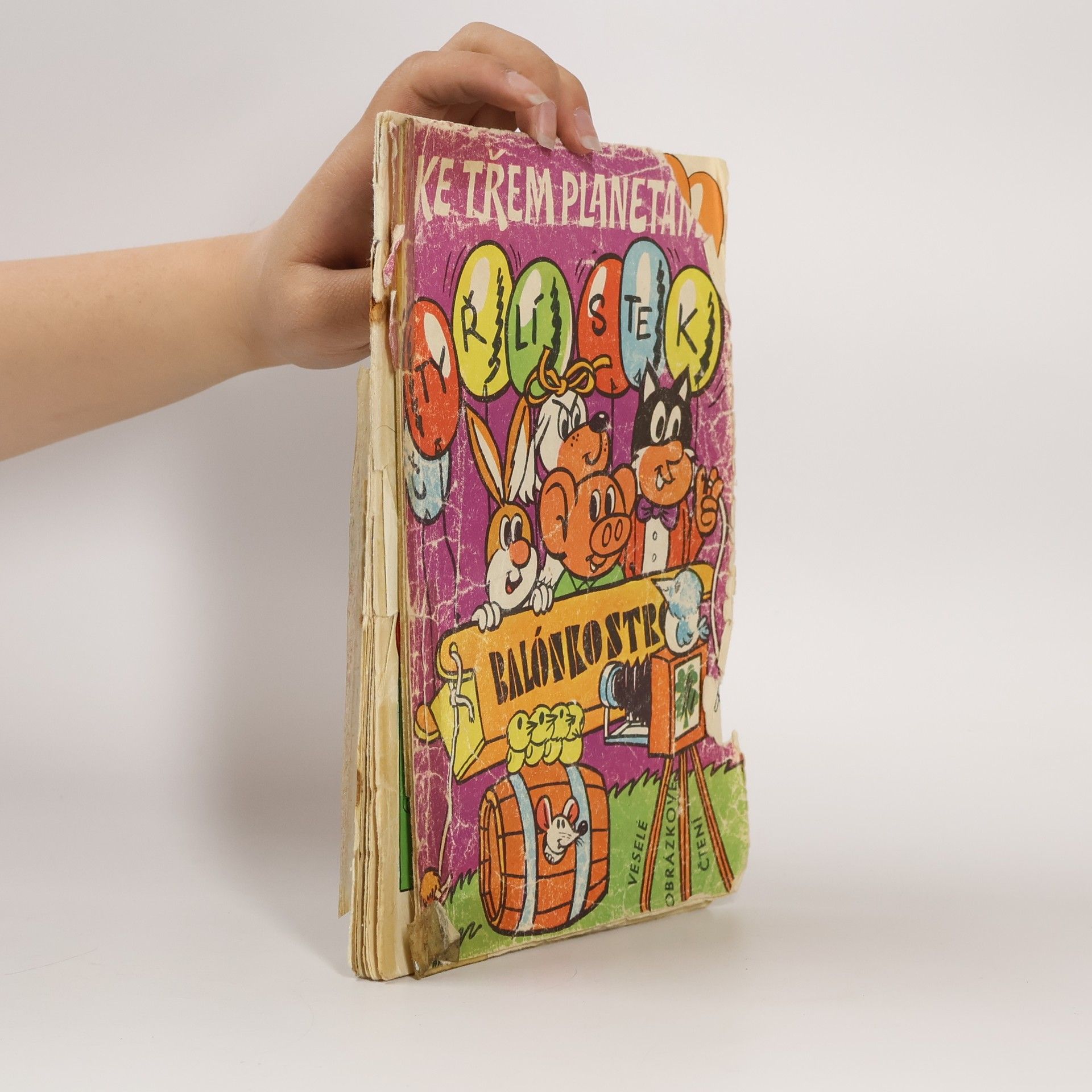 Jaroslav Němeček Čtyřlístek 9. Ke třem planetám