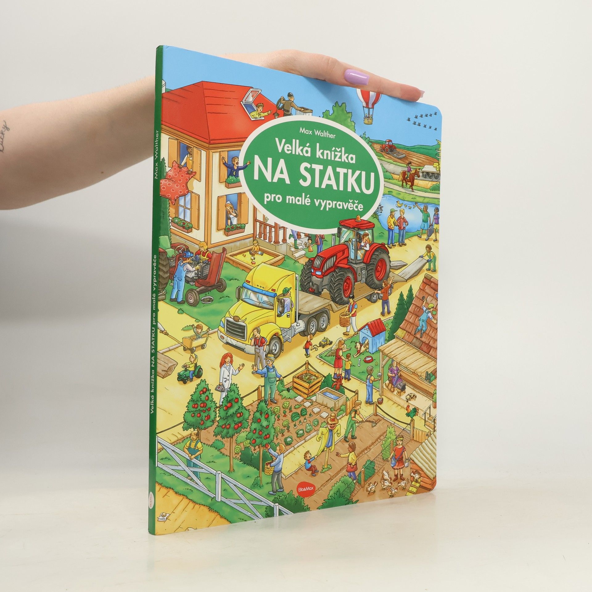 Max Walther Na statku. Velká knížka pro malé vypravěče