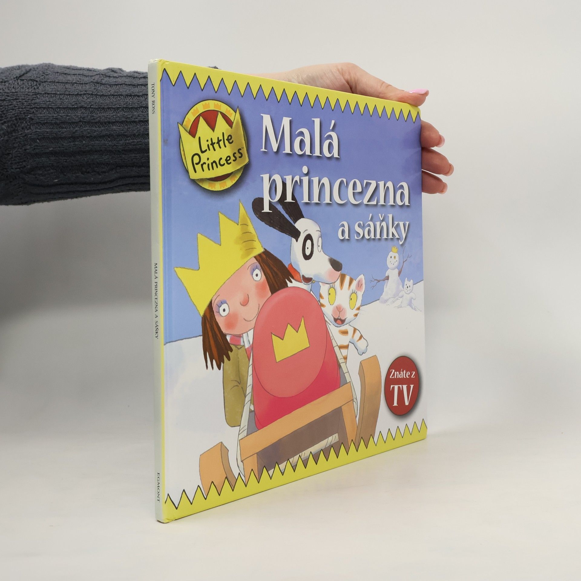 Tony Ross Malá princezna a sáňky