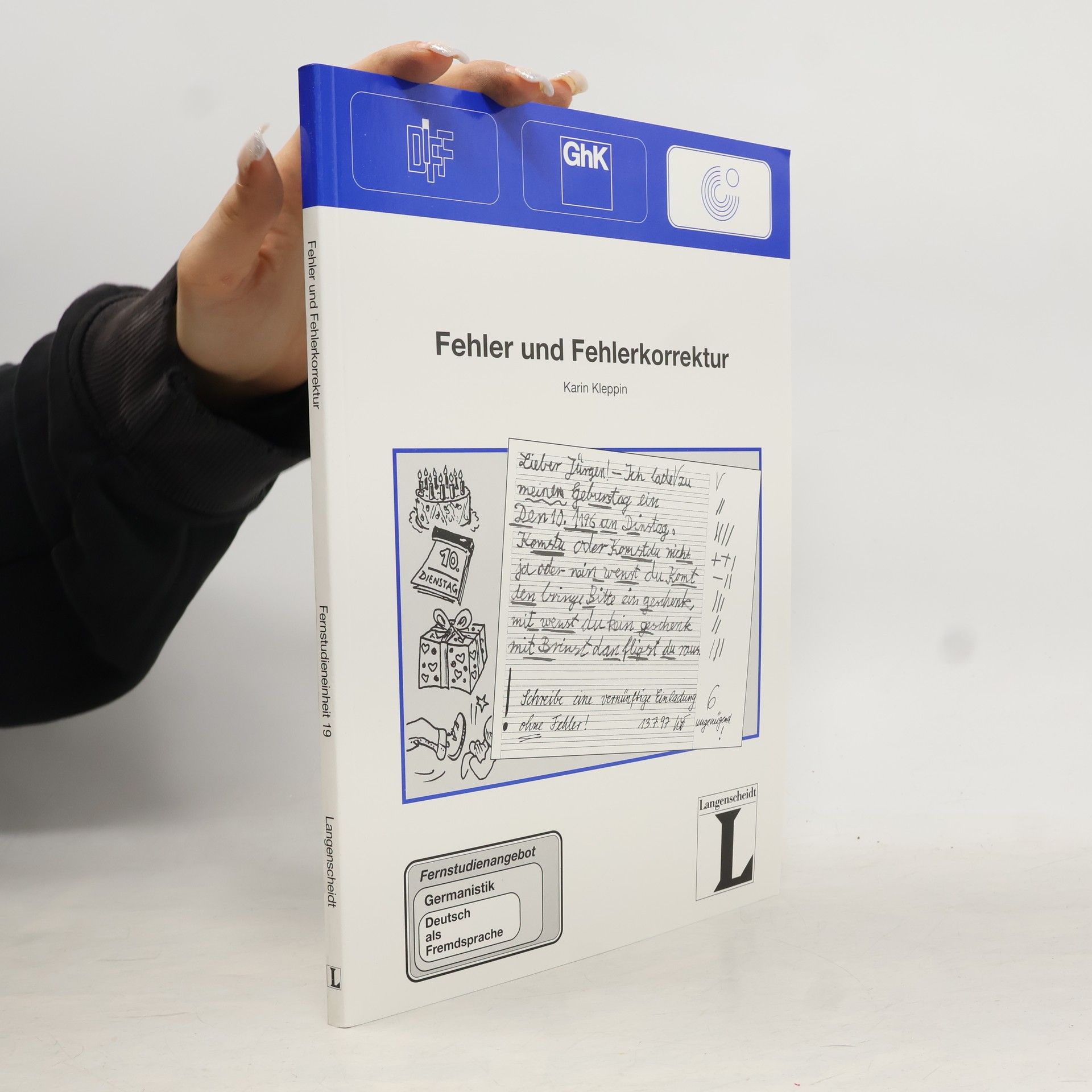 Karin Kleppin Fehler und Fehlerkorrektur