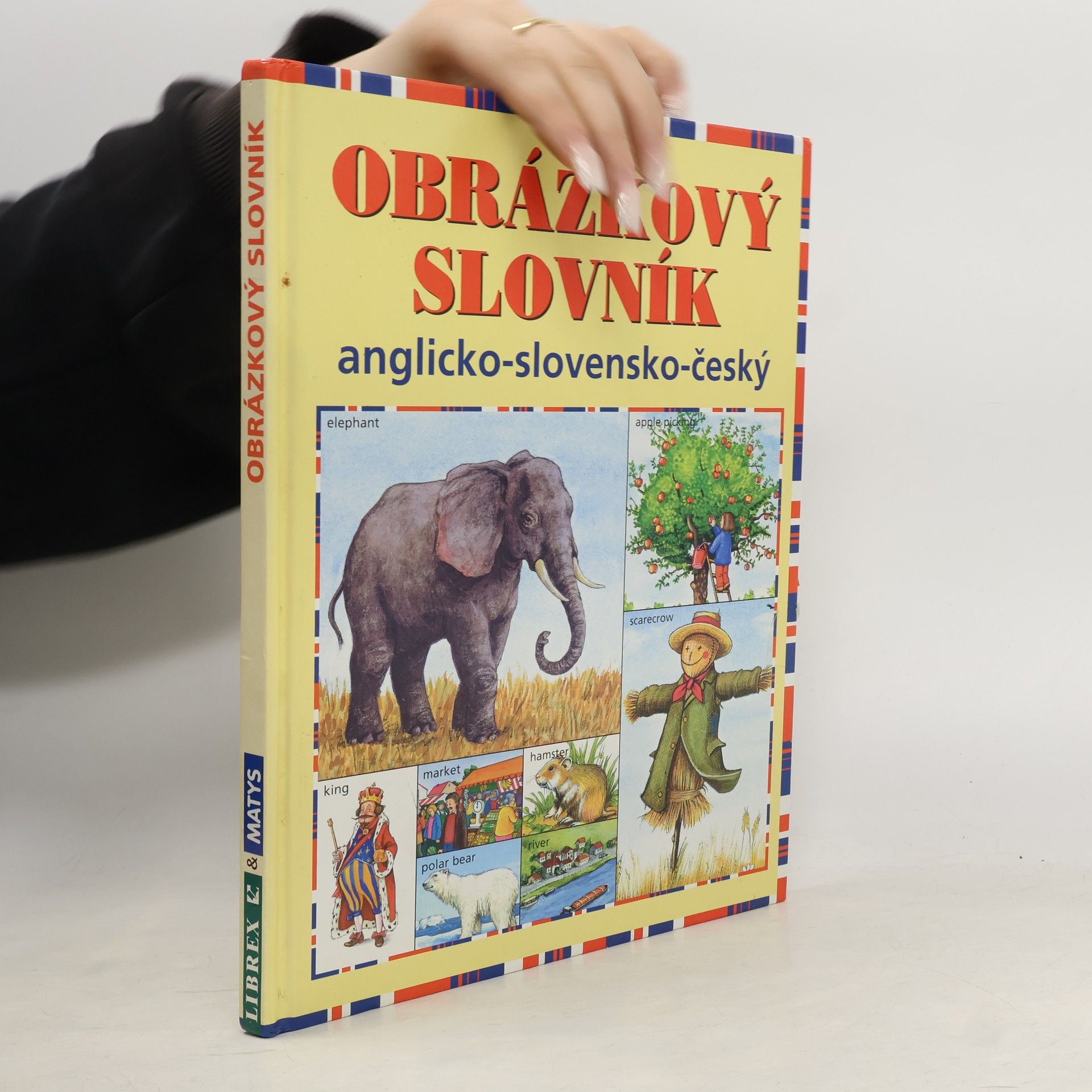 AA.VV. Obrázkový slovník anglicko-slovensko-český