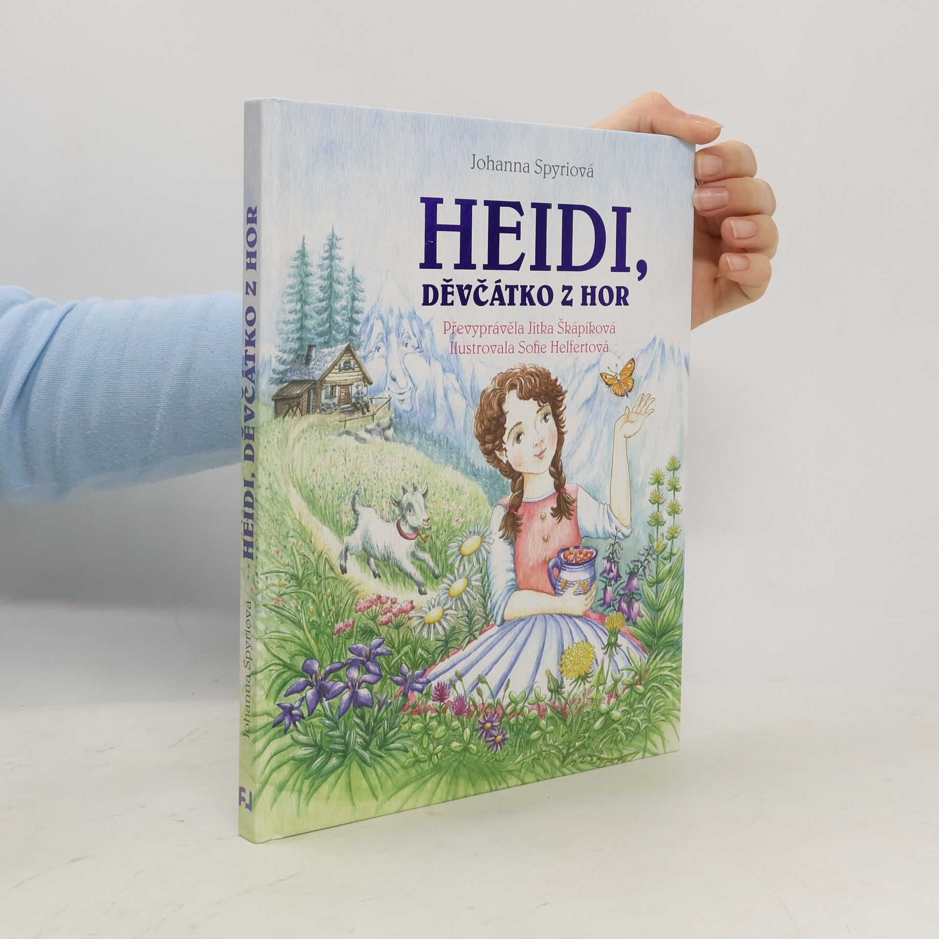 Johanna Spyriová Heidi, děvčátko z hor