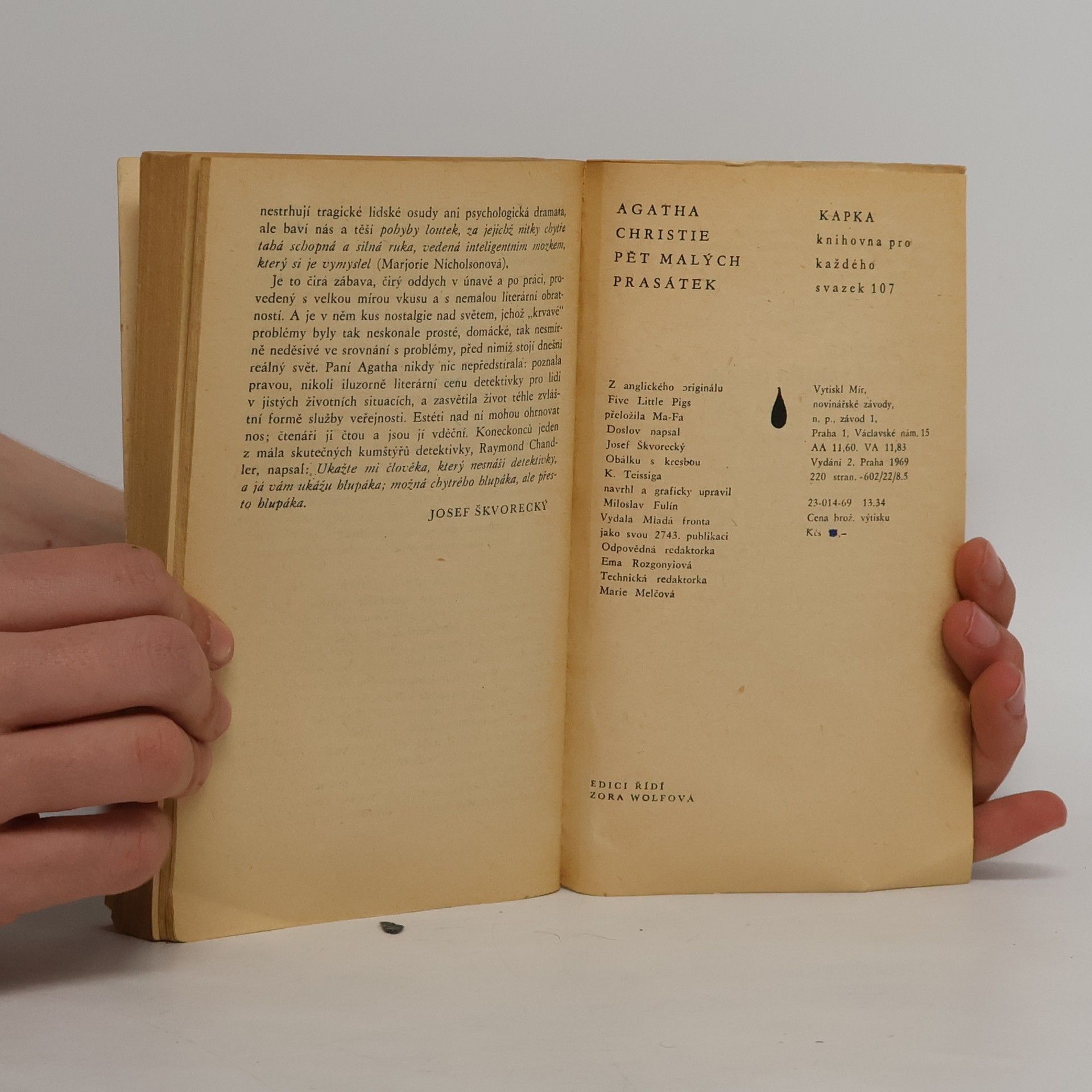 Agatha Christie Pět malých prasátek