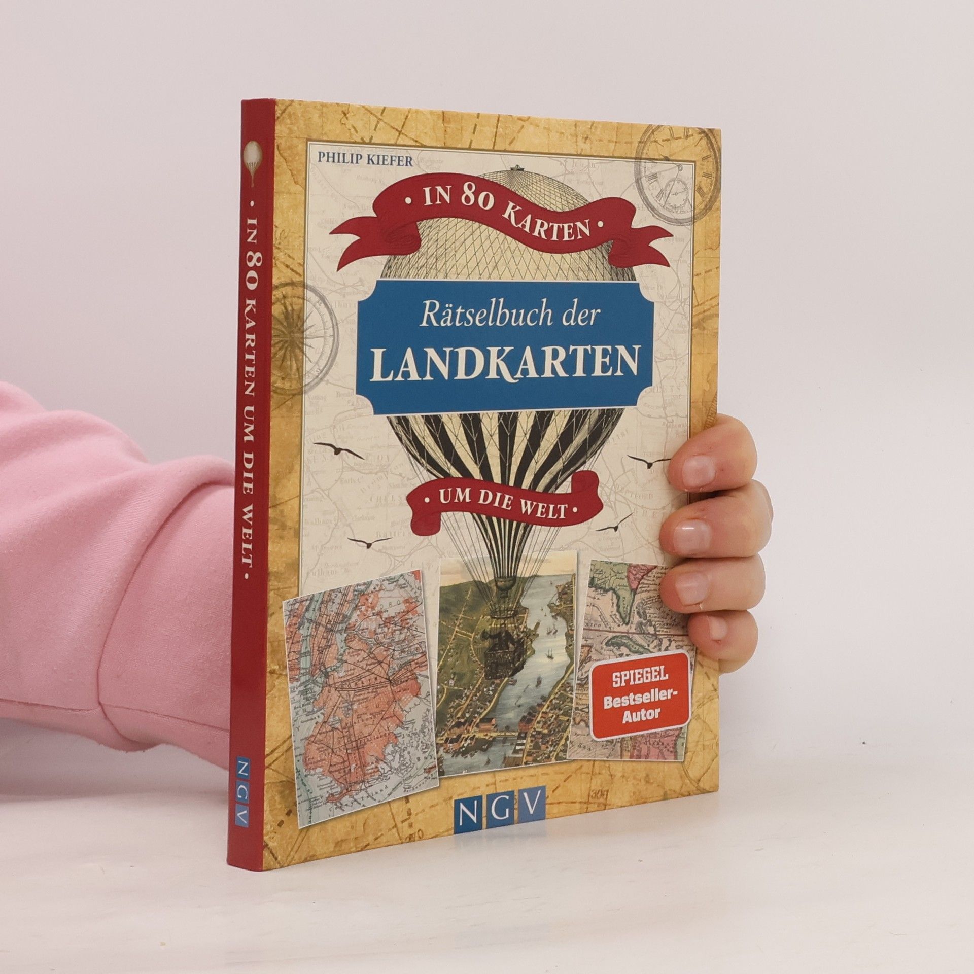 Rätselbuch der Landkarten . In 80 Karten um die Welt