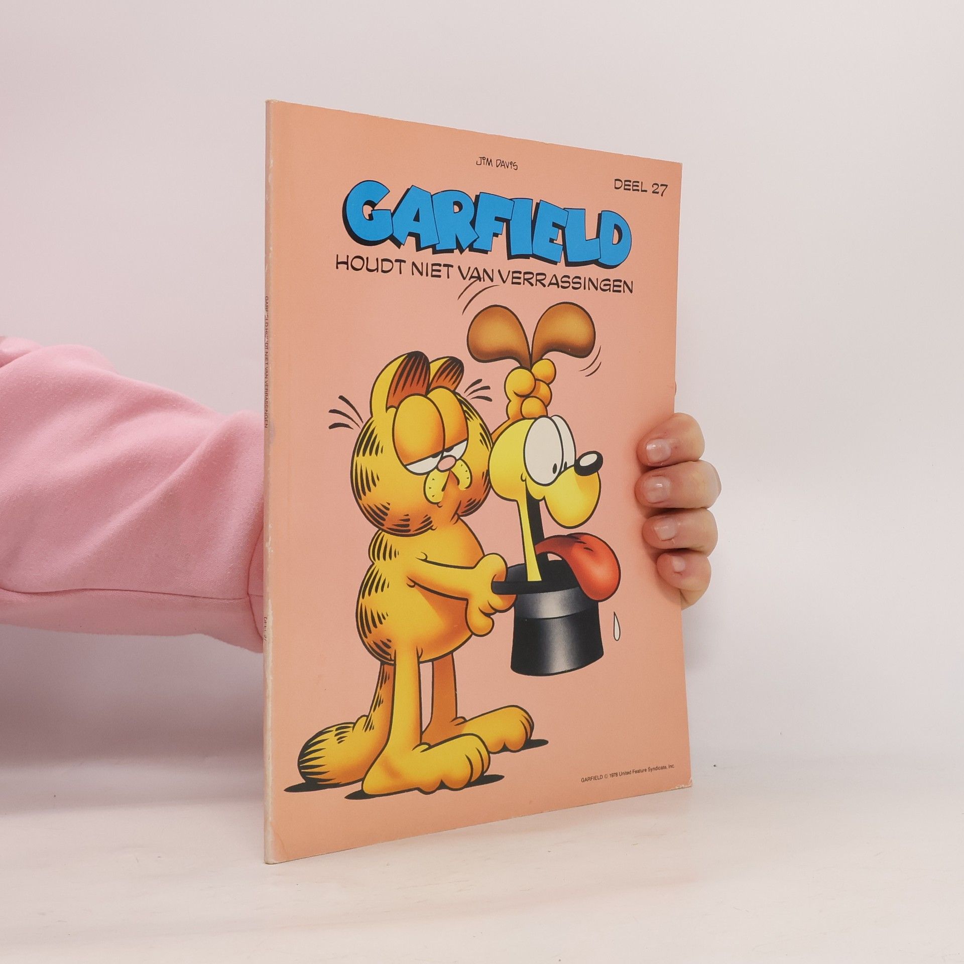 Jim Davis Garfield Houdt Niet Van Verrassingen