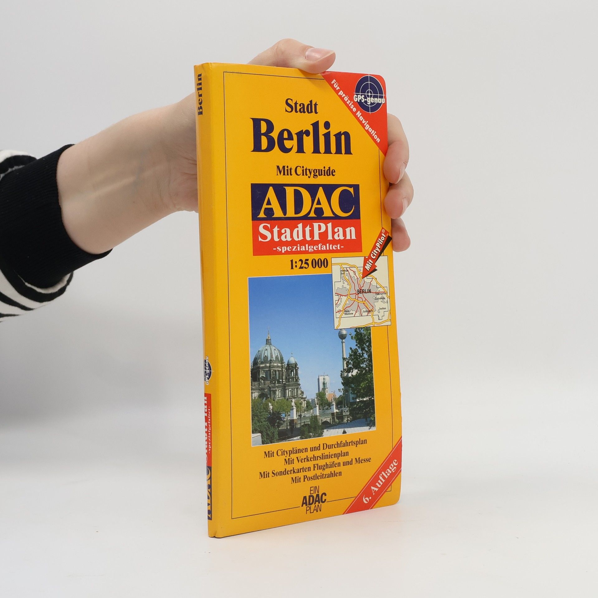 Autorenkollektiv Berlin ADAC Stadtplan 1:25000 Stadt Berlin mit cityguide