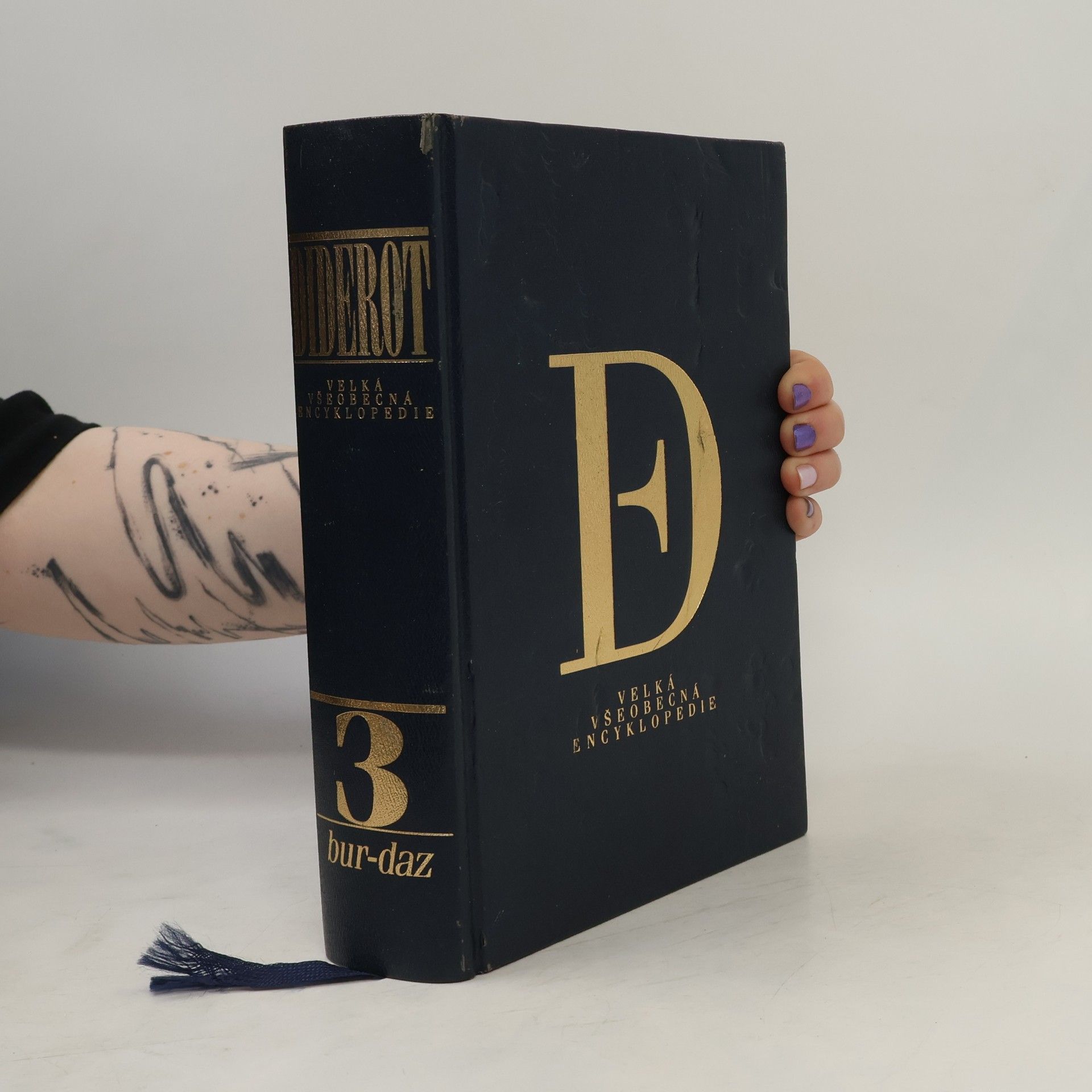 Various authors Velká všeobecná encyklopedie Diderot. 3. díl. bur-daz