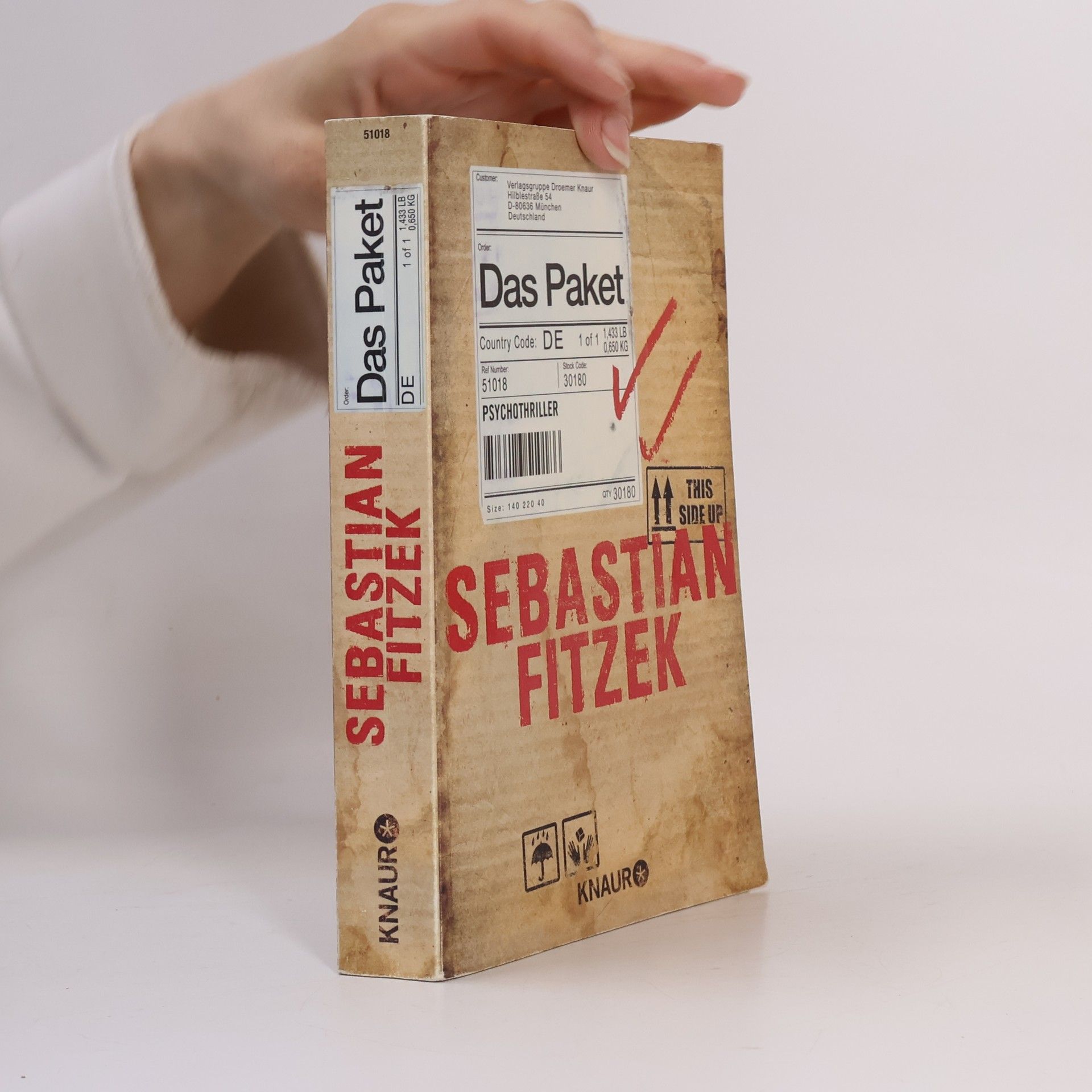 Sebastian Fitzek Das Paket