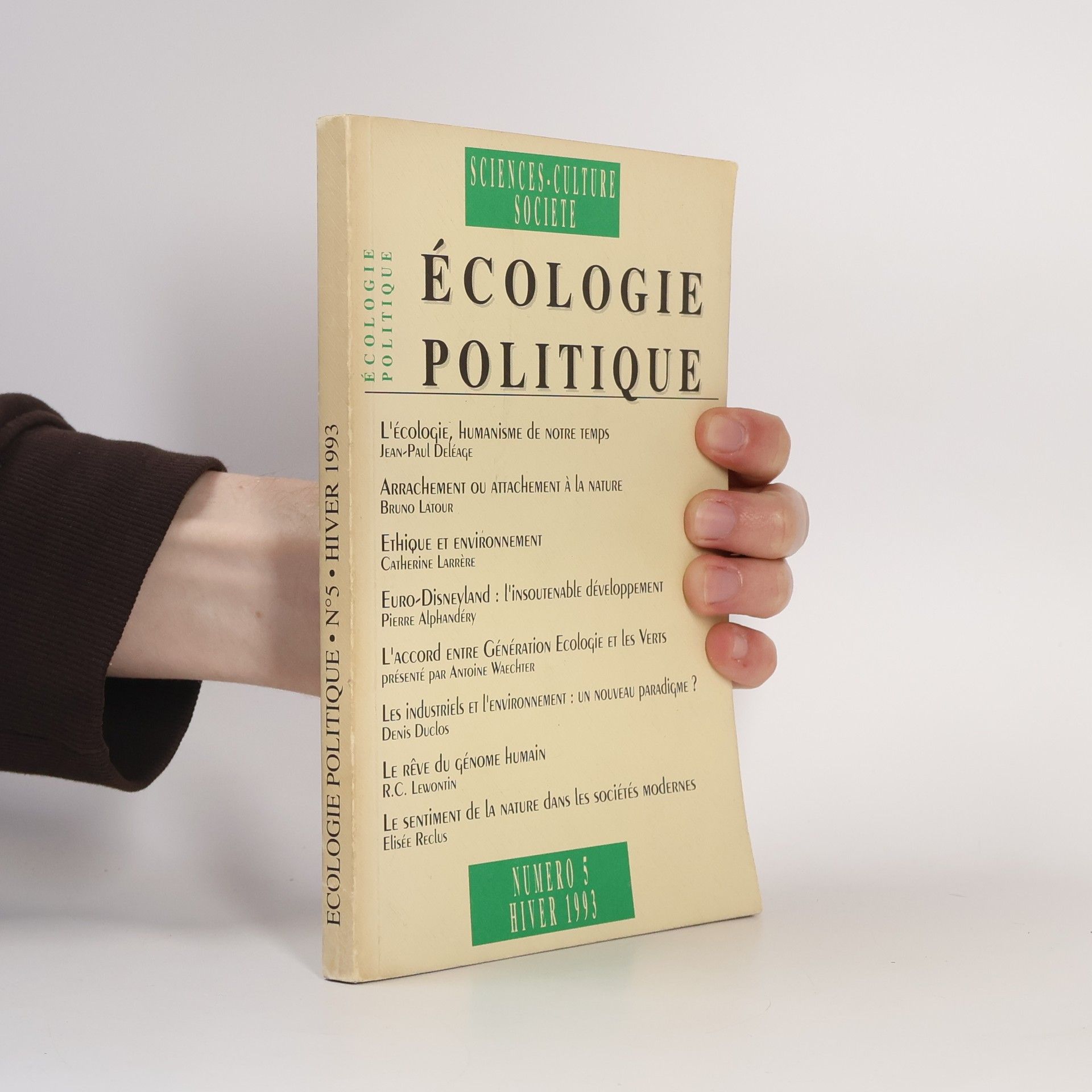 Various authors Écologie Politique