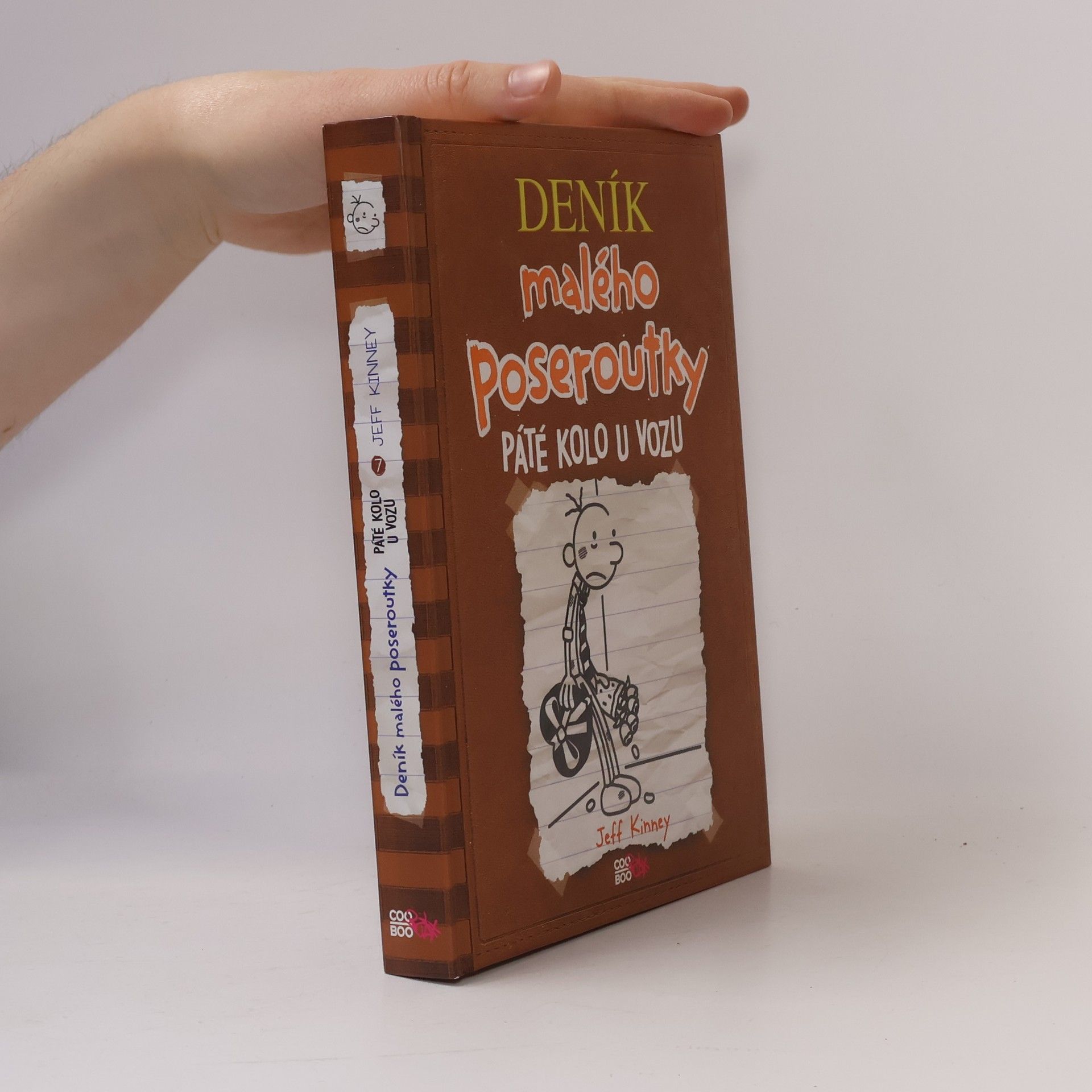 Jeff Kinney Deník malého poseroutky 7. Páté kolo u vozu