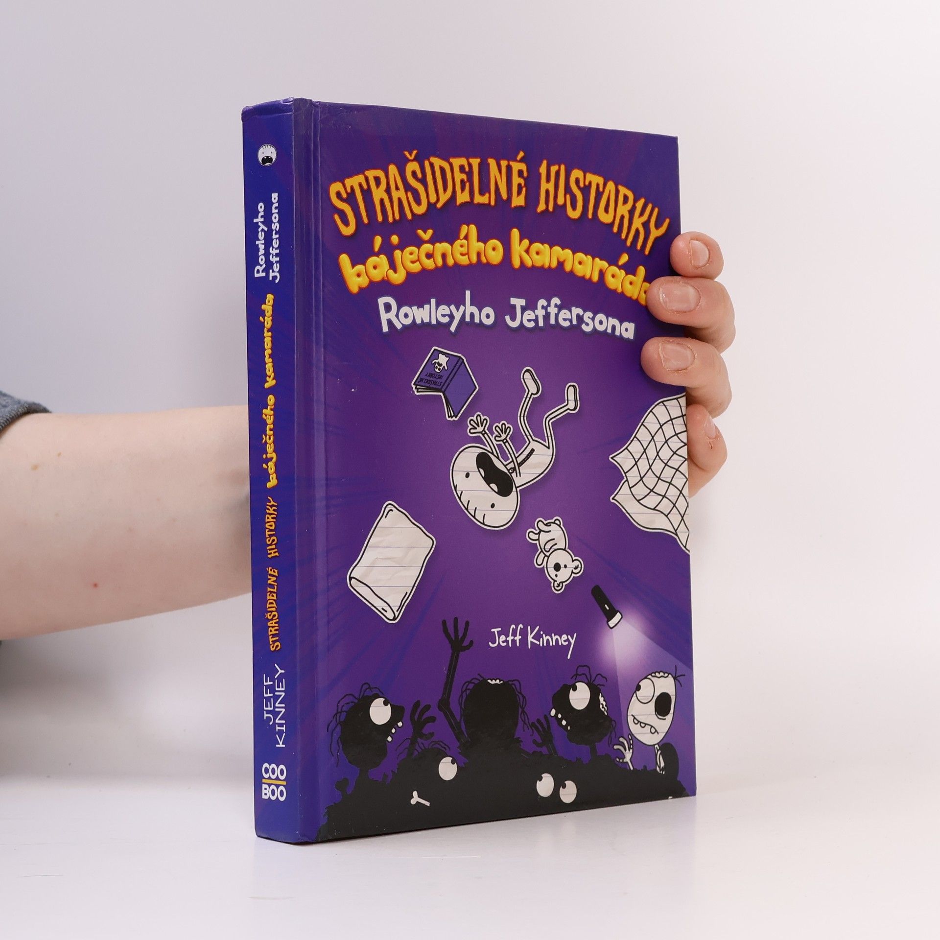 Jeff Kinney Strašidelné historky báječného kamaráda Rowleyho Jeffersona