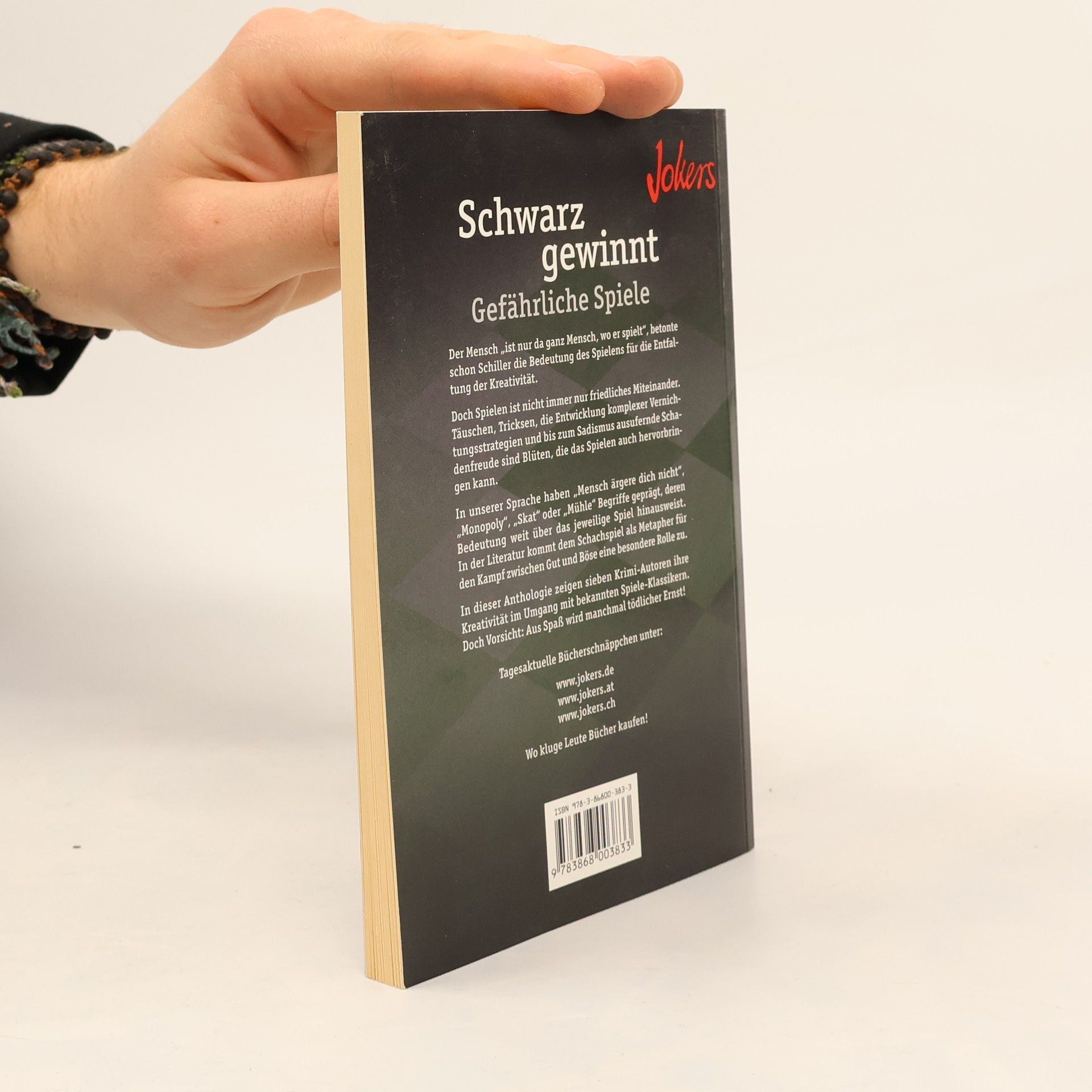 Wolfgang Kemmer Schwarz gewinnt. Gefährliche Spiele