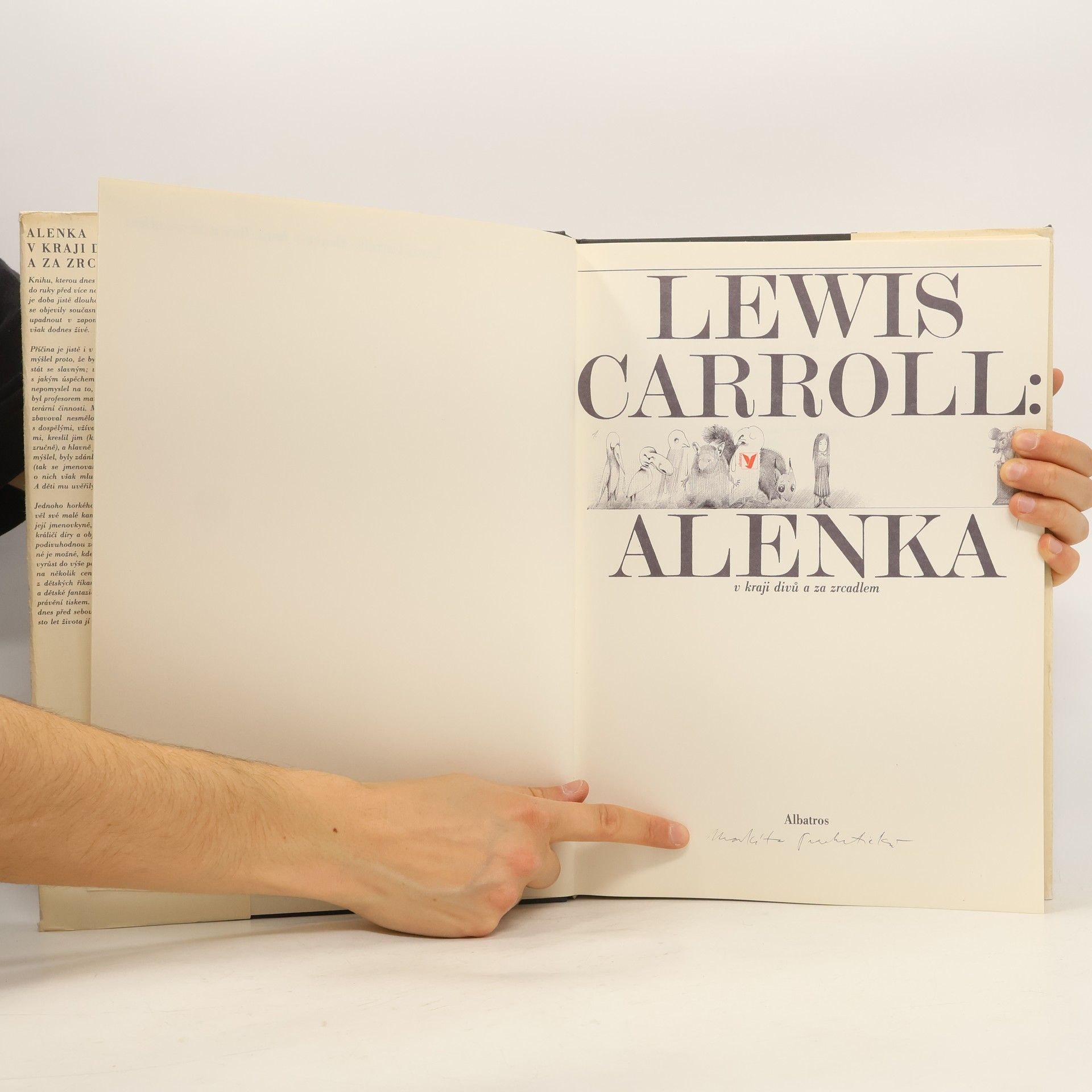 Lewis Carroll Alenka v kraji divů a za zrcadlem