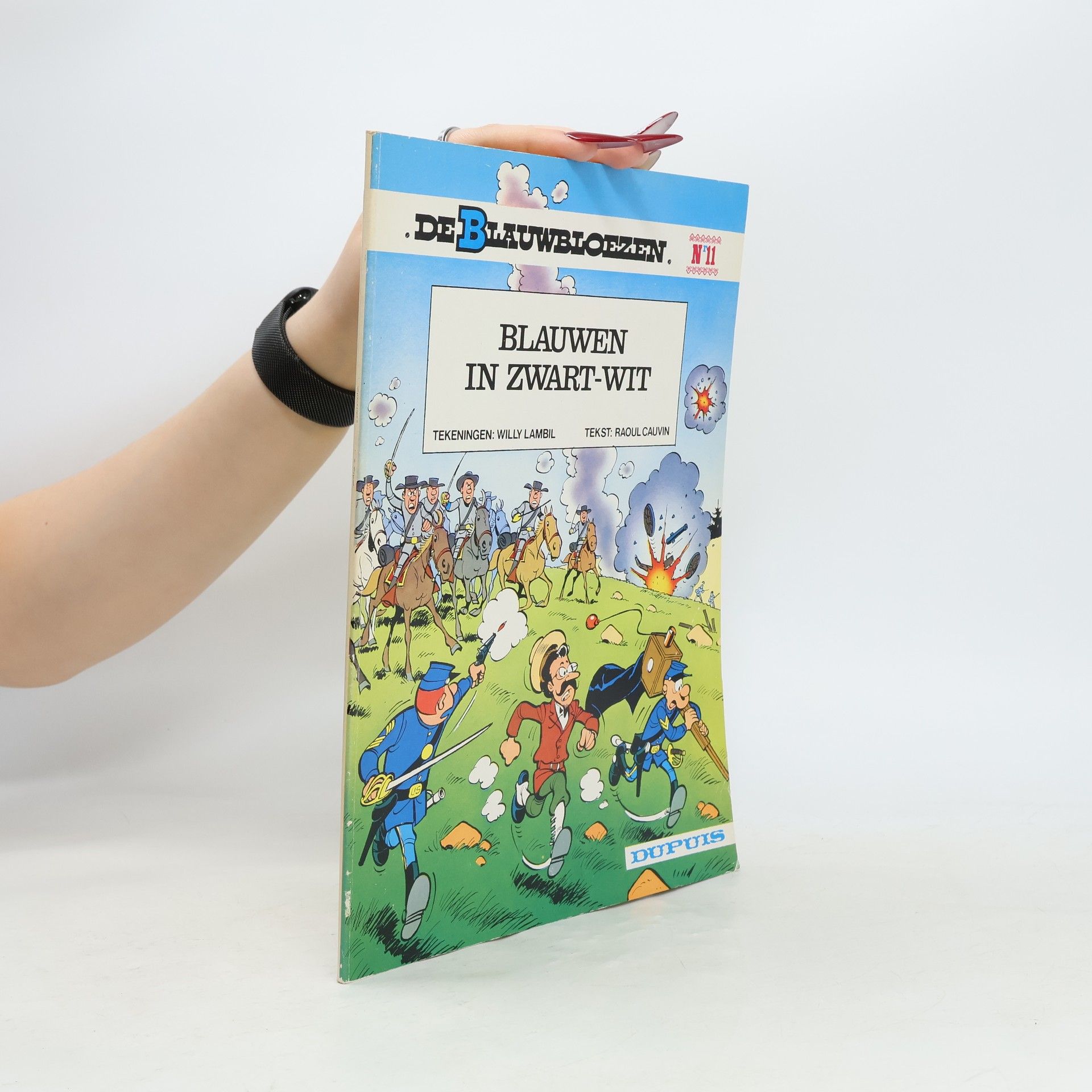 Raoul Cauvin De Blauwbloezen - 11: Blauwen in zwart-wit