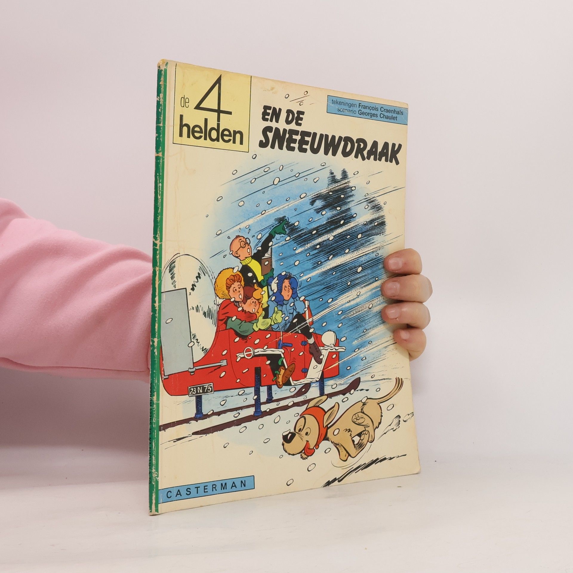 Kolektiv autorů De 4 helden en de sneeuwdraak