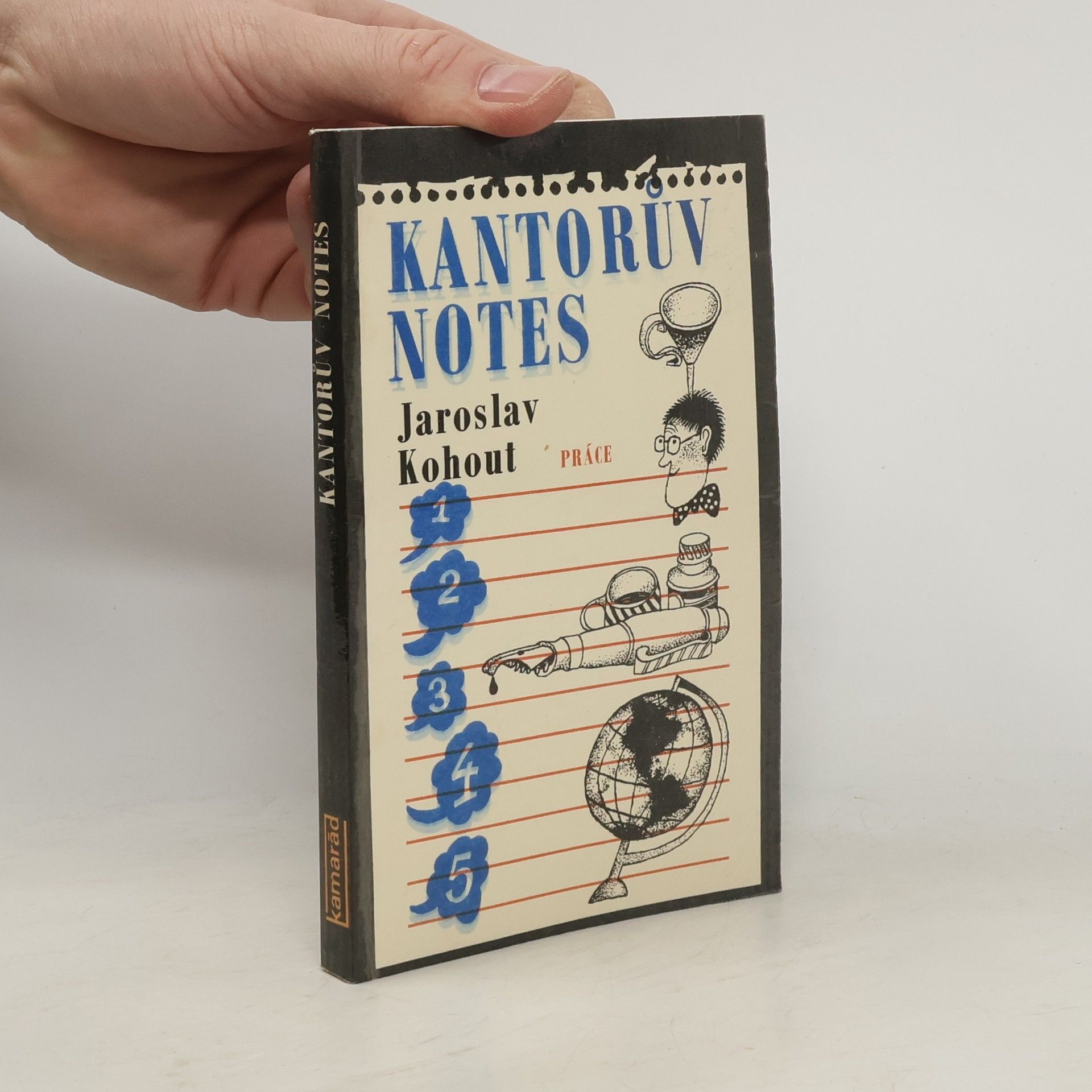 Jaroslav Kohout Kantorův notes
