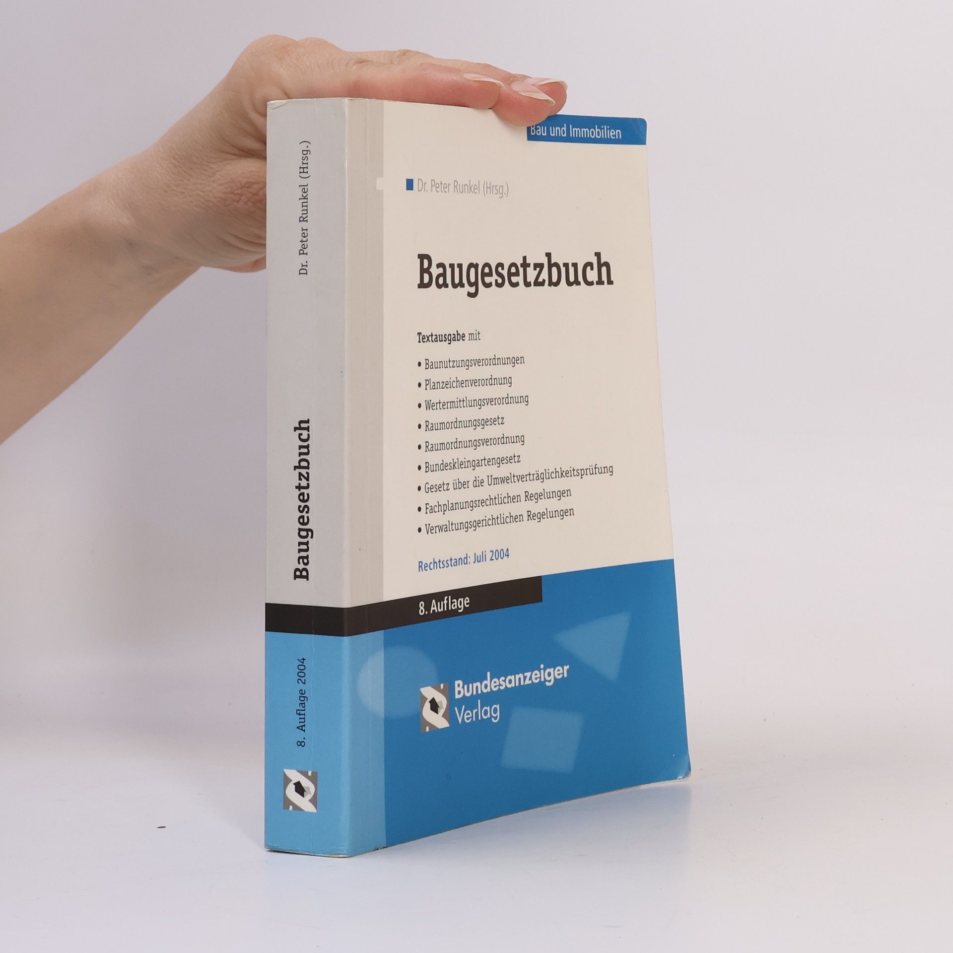 Peter Runkel Baugesetzbuch 2004