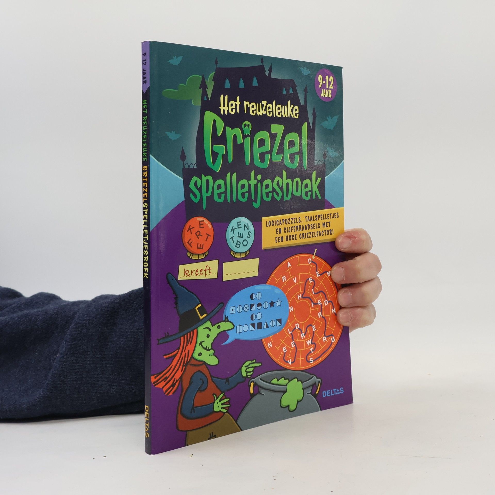 Het reuzeleuke griezelspelletjesboek