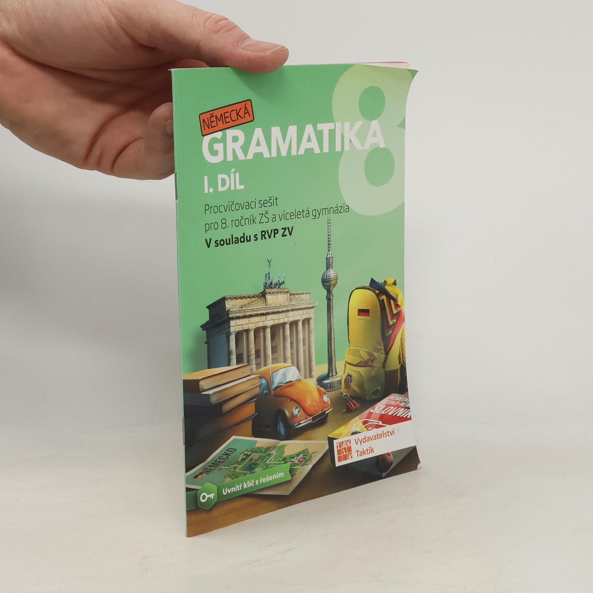 Various authors Německá gramatika 8 pro ZŠ – 1. díl - procvičovací sešit