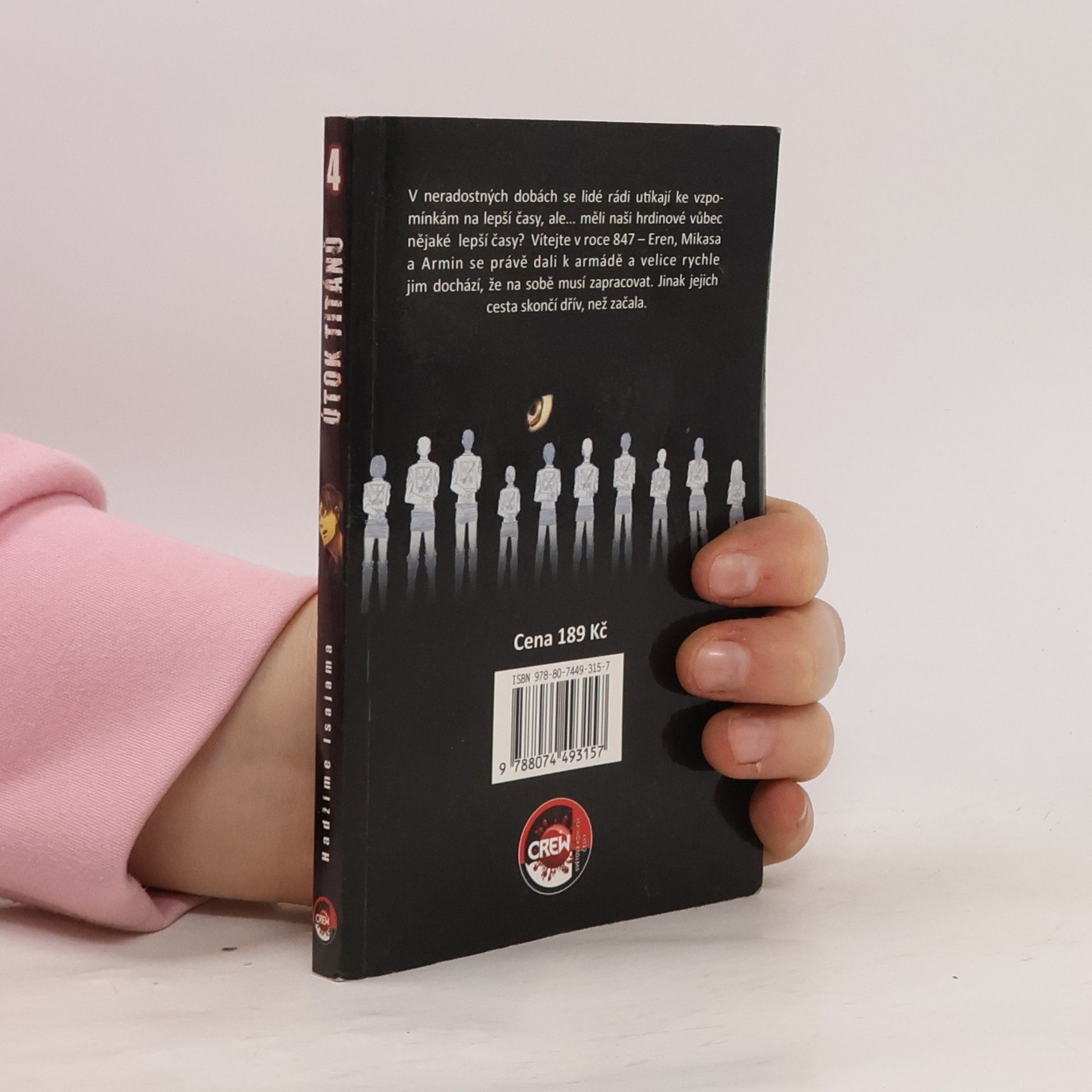 Hajime Isayama Útok titánů. 4