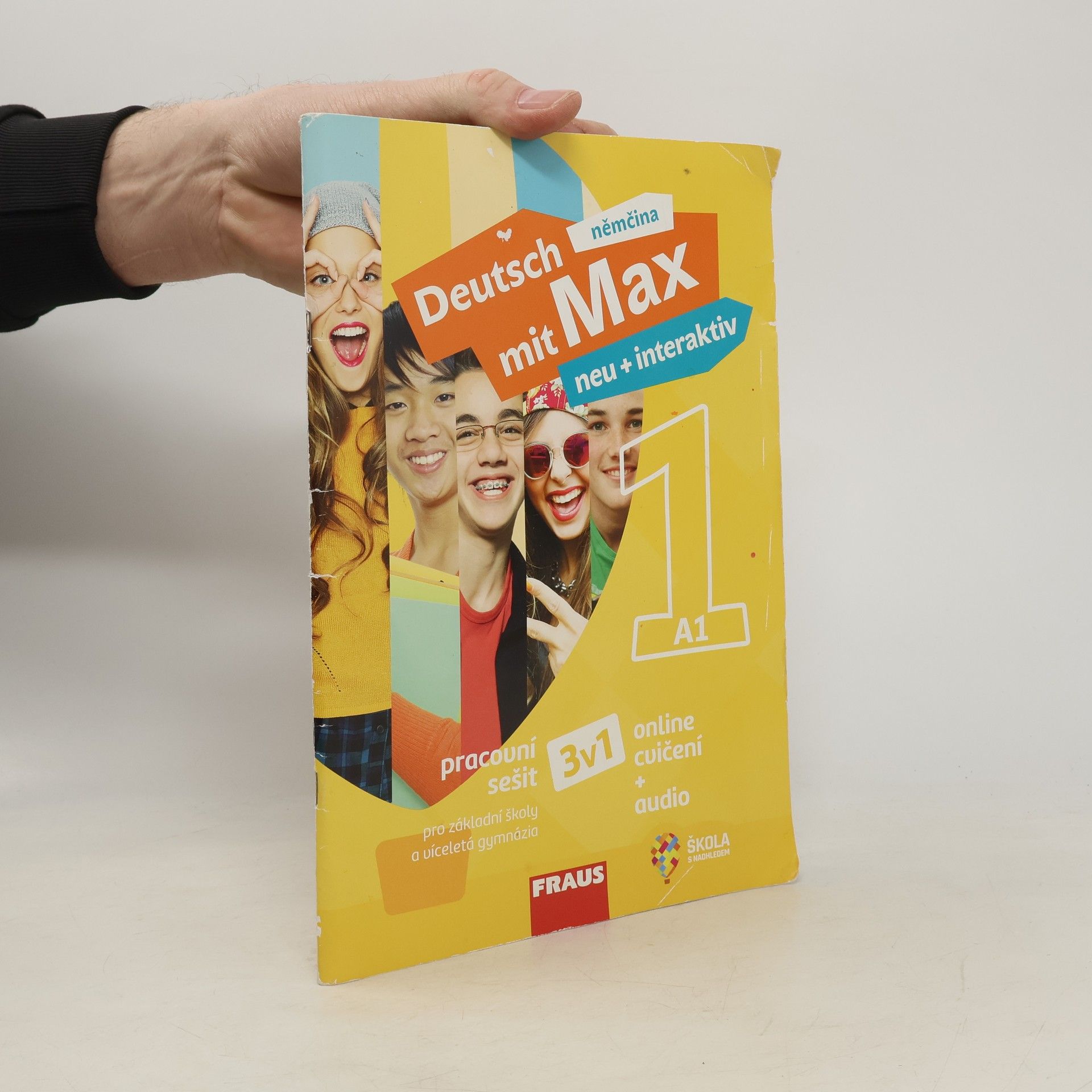 Deutsch mit Max 1 : neu + interaktiv : 3 v 1 : pracovní sešit pro základní školy a víceletá gymnázia