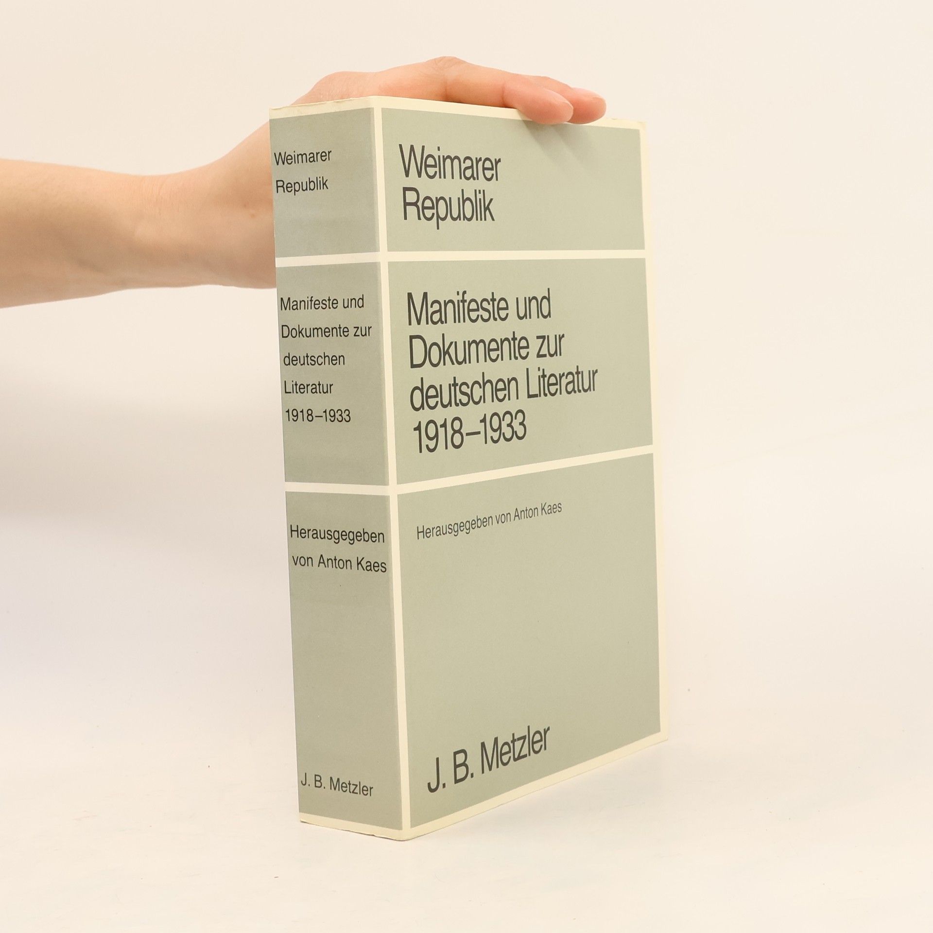 Various authors Weimarer Republik