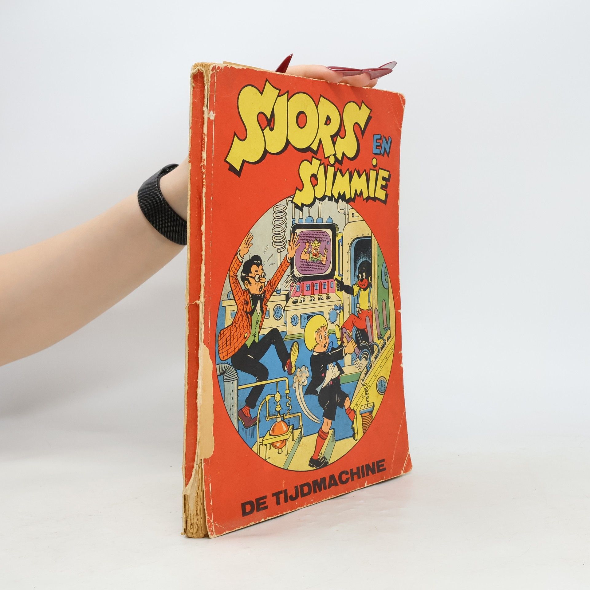 Kolektiv autorů Sjors en Sjimmie. De tijdmachine