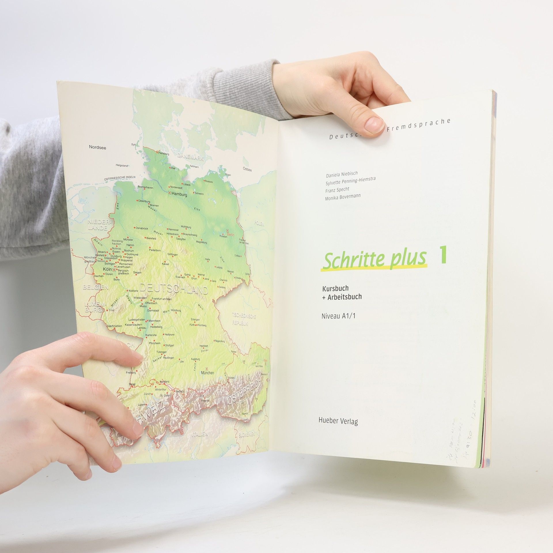 Autores varios Schritte plus 1. Niveau A1/1
