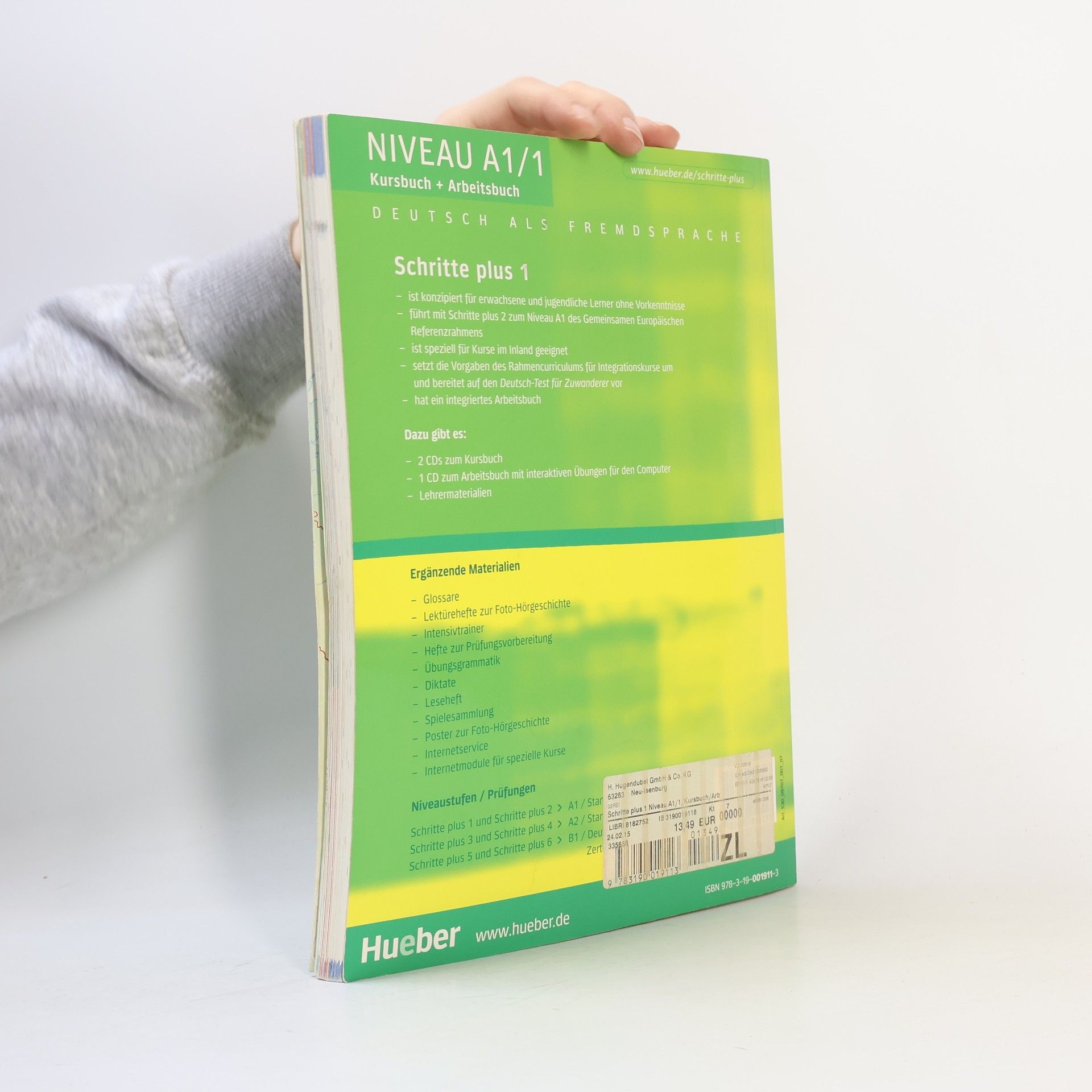 Autores varios Schritte plus 1. Niveau A1/1