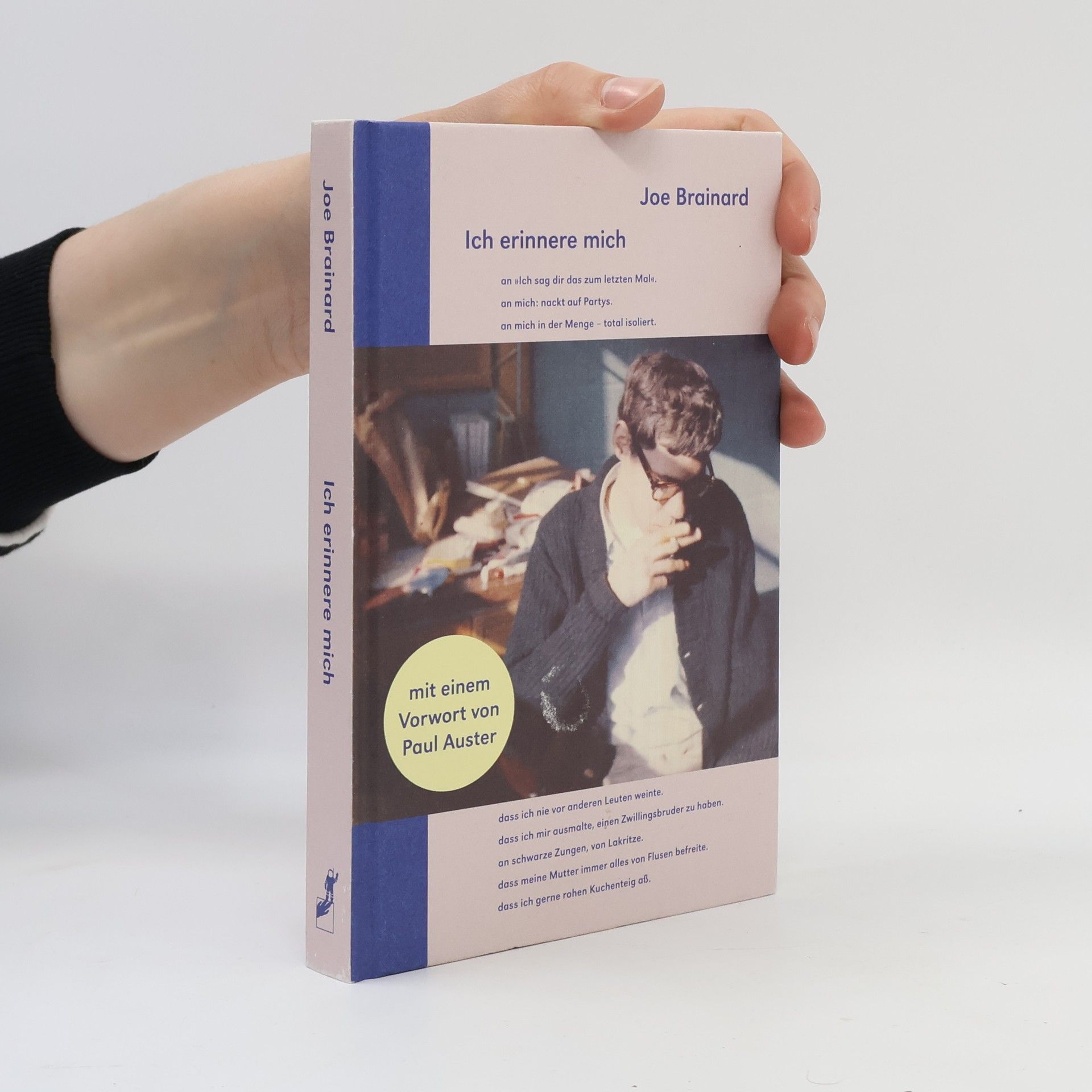 Joe Brainard Ich erinnere mich
