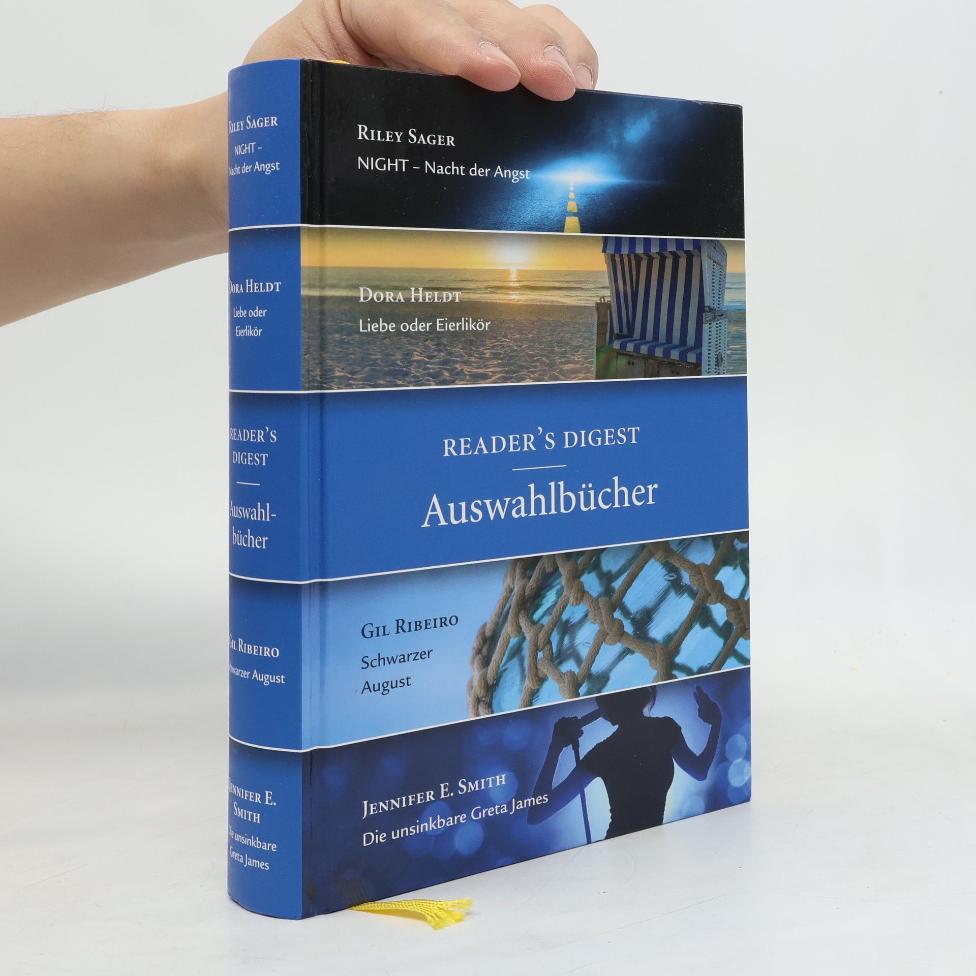 Reader's Digest Auswahlbücher. Night - Nacht der Angst. Liebe oder Eierlikör. Schwarzer August. Die unsinkbare Greta James
