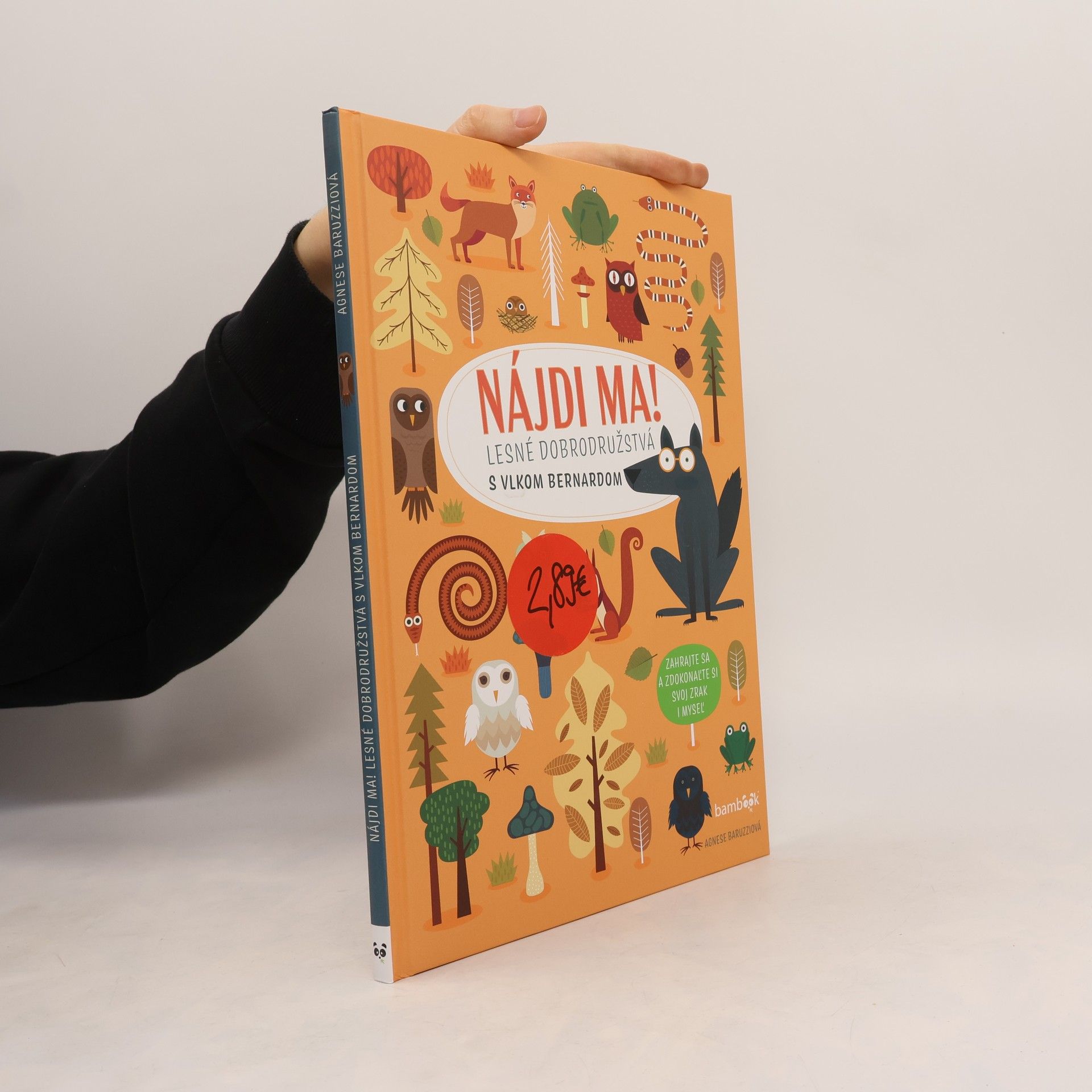 Various authors Nájdi ma! Lesné dobrodružstvá s vlkom Bernardom