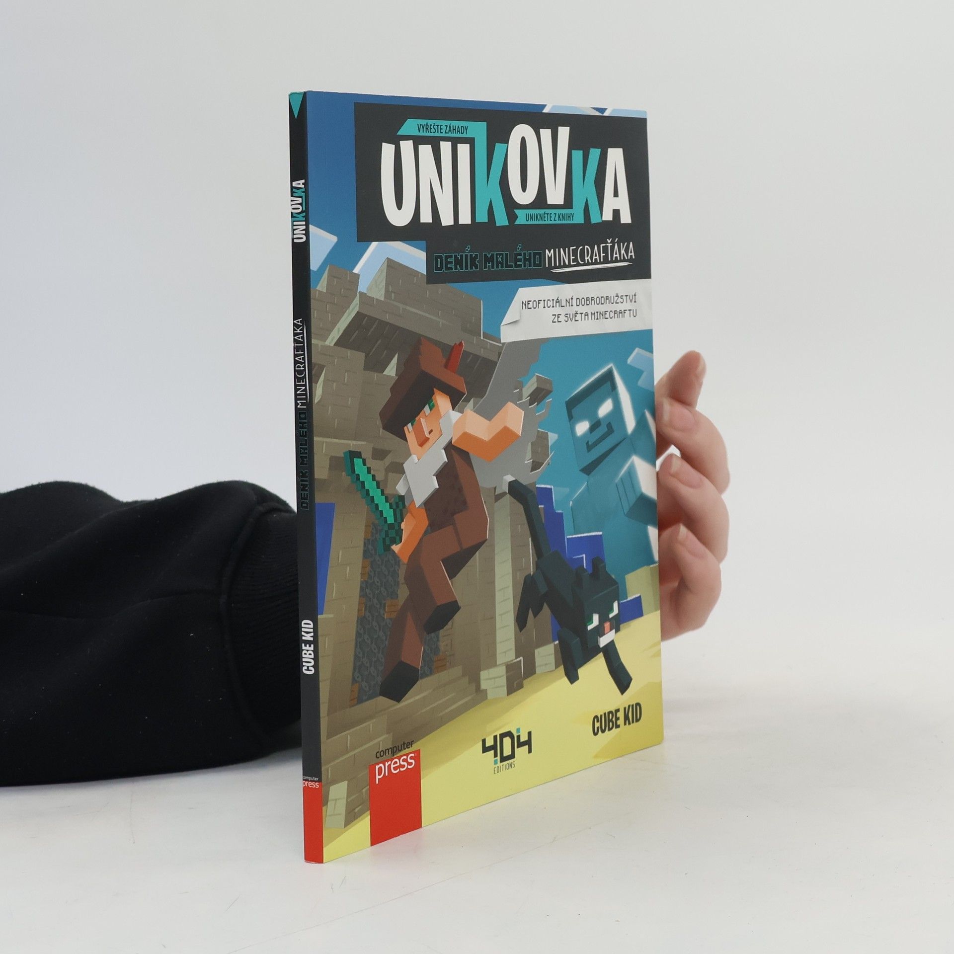 Cube Kid Deník malého minecrafťáka - únikovka