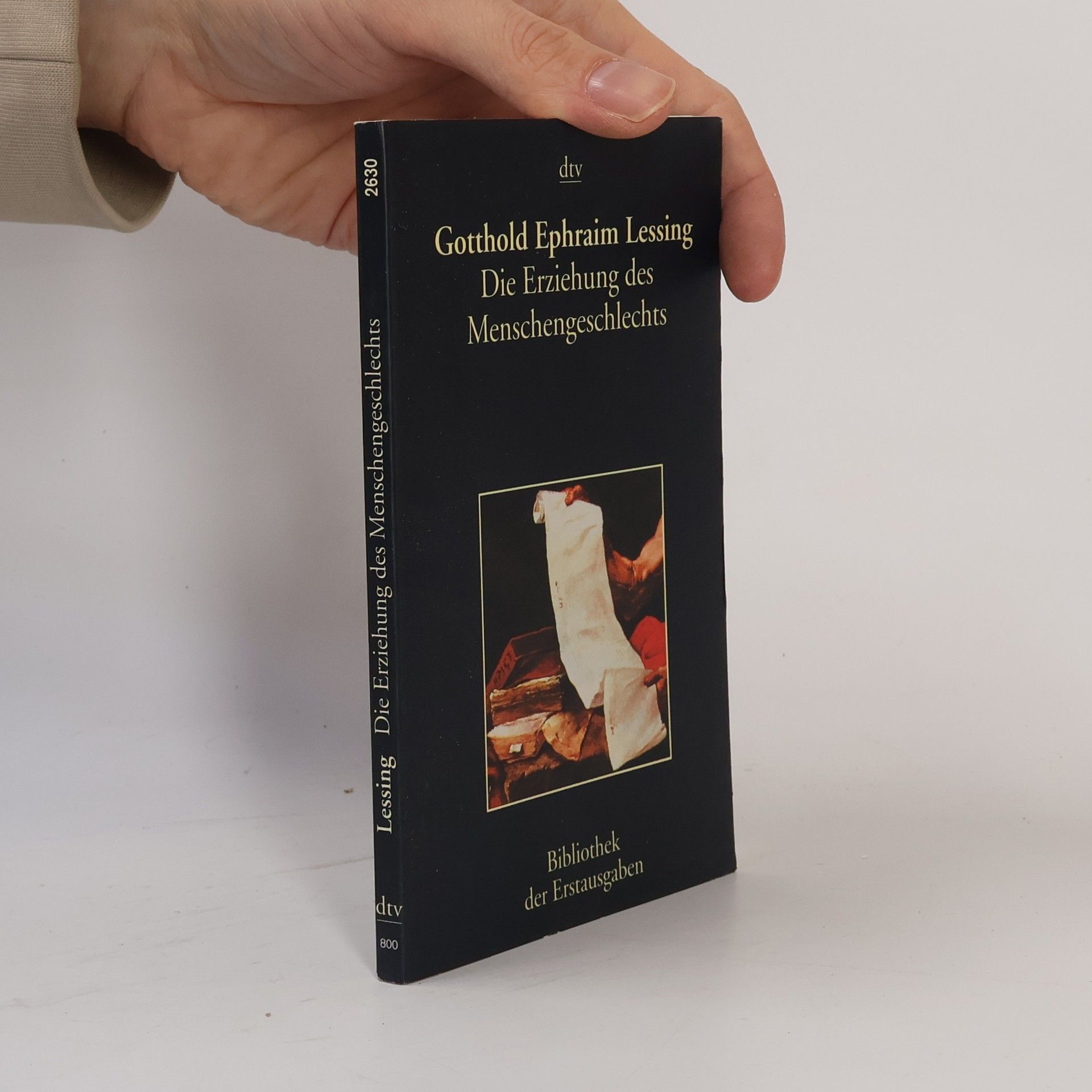 Gotthold Ephraim Lessing Die Erziehung des Menschengeschlechts