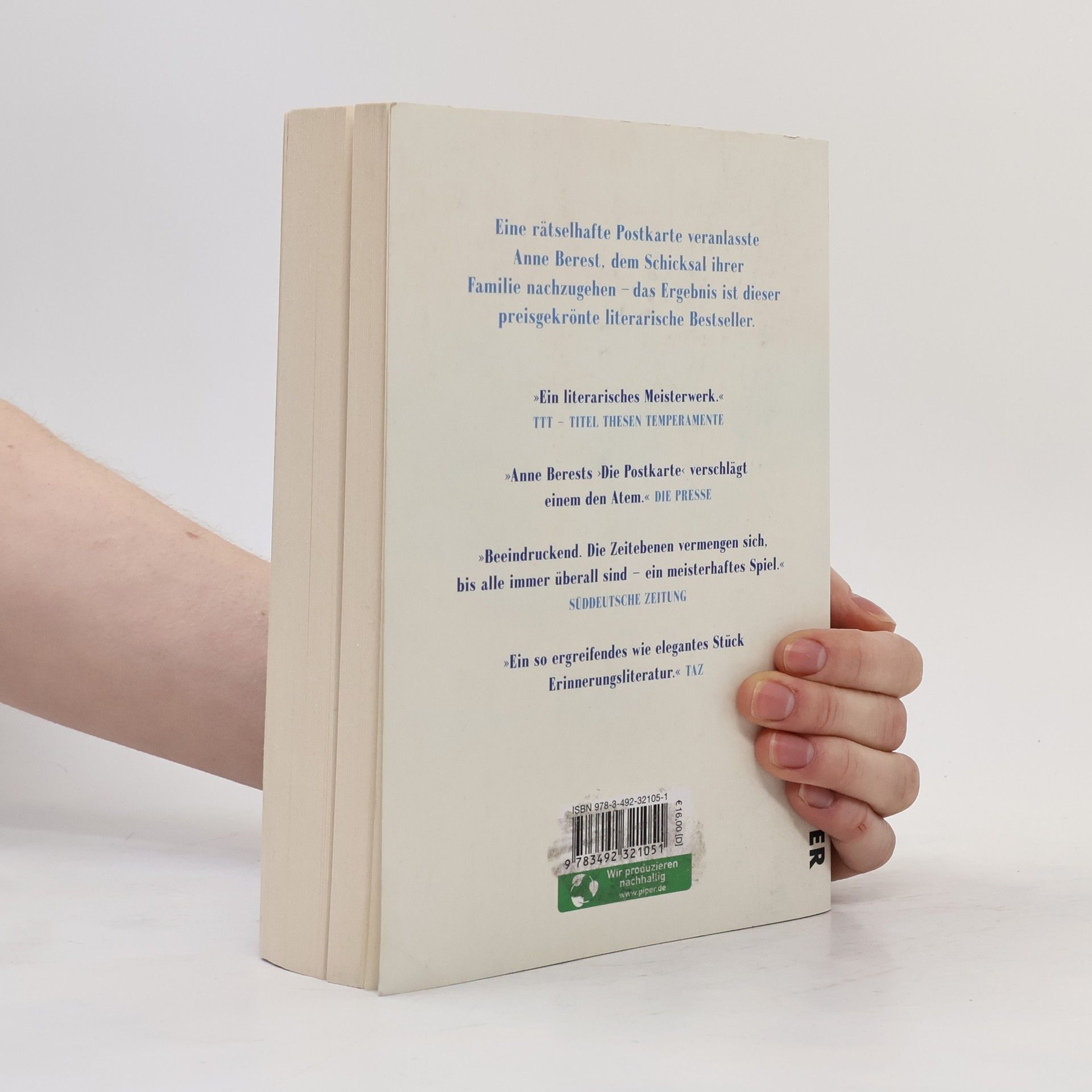 Anne Berest Die Postkarte