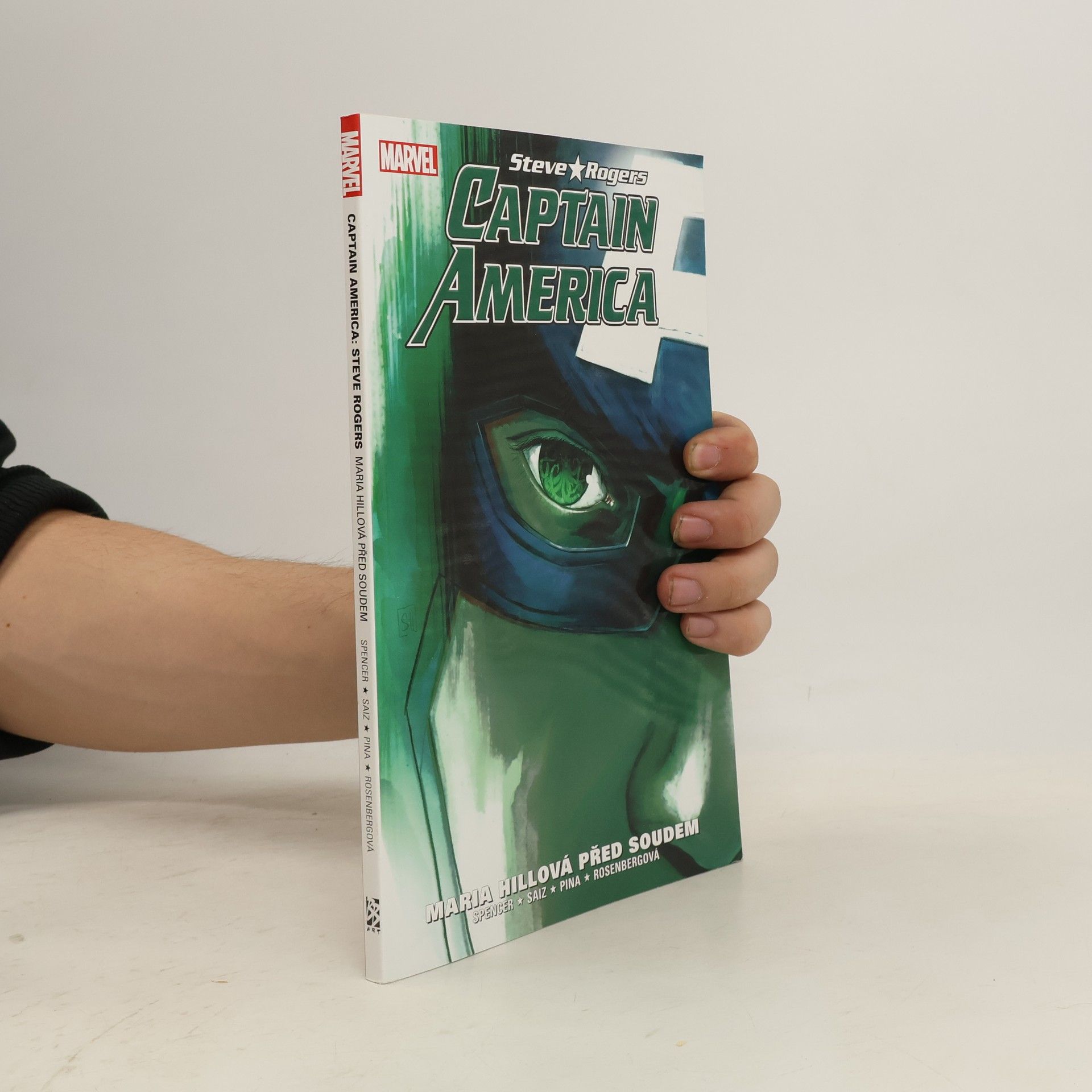 Nick Spencer Captain America. Steve Rogers. Maria Hillová před soudem