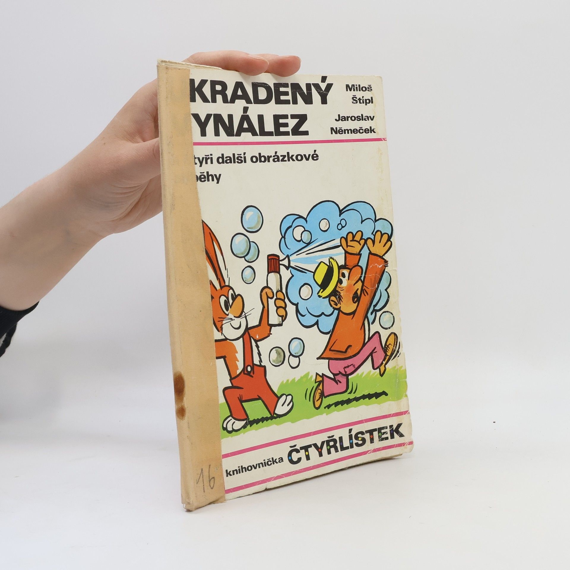 Miloš Štípl Čtyřlístek 16. Ukradený vynález