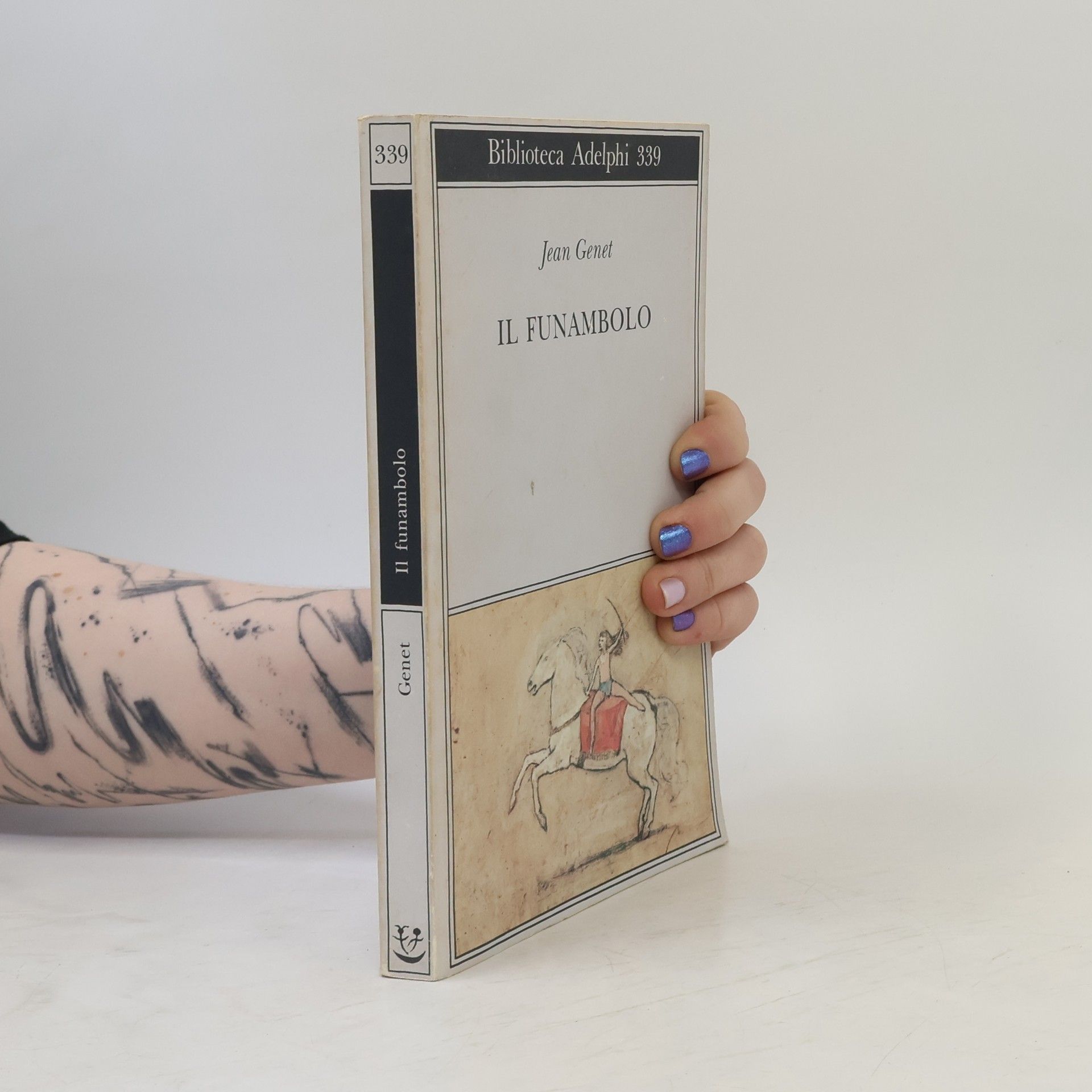 Jean Genet Biblioteca Adelphi - 339: Il funambolo
