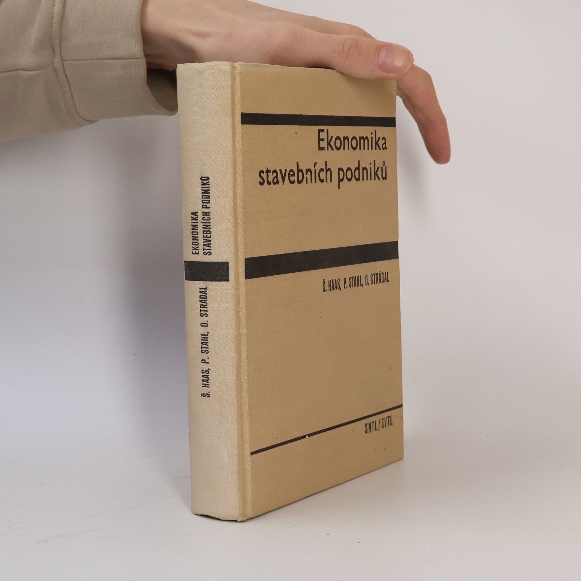 Štěpán Haas Ekonomika stavebních podniků