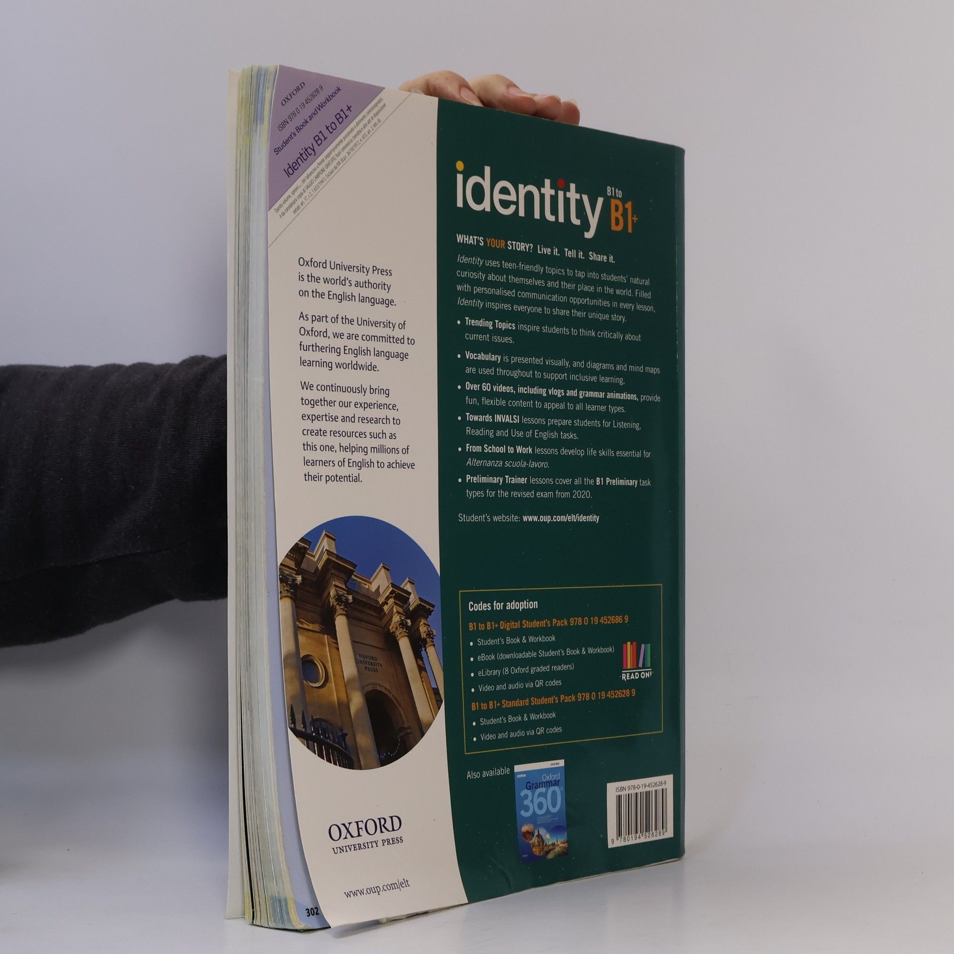 Elizabeth Shaman B1 to B1+ Identity. What's Your Story?