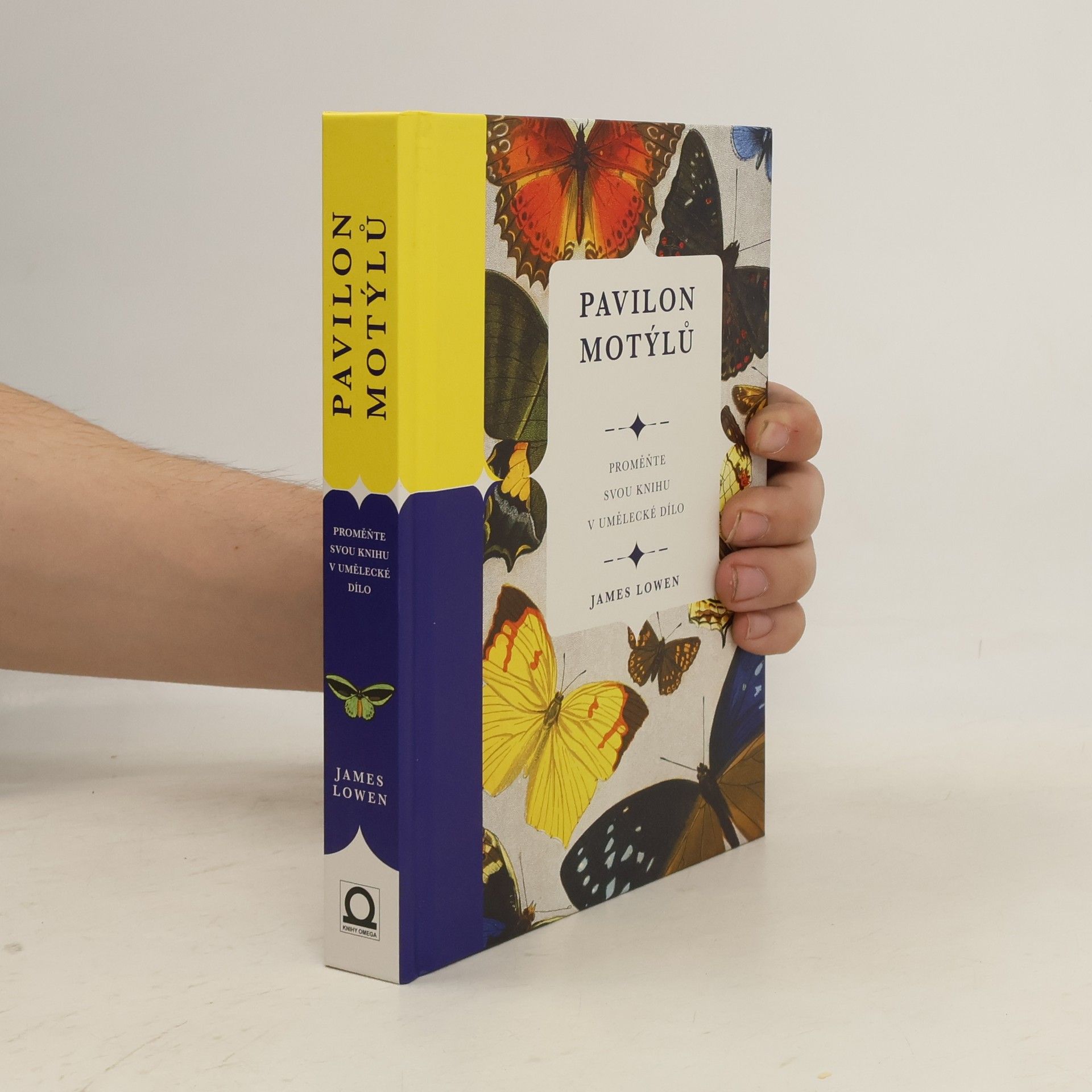 James Lowen Pavilon motýlů. Proměňte svou knihu v umělecké dílo