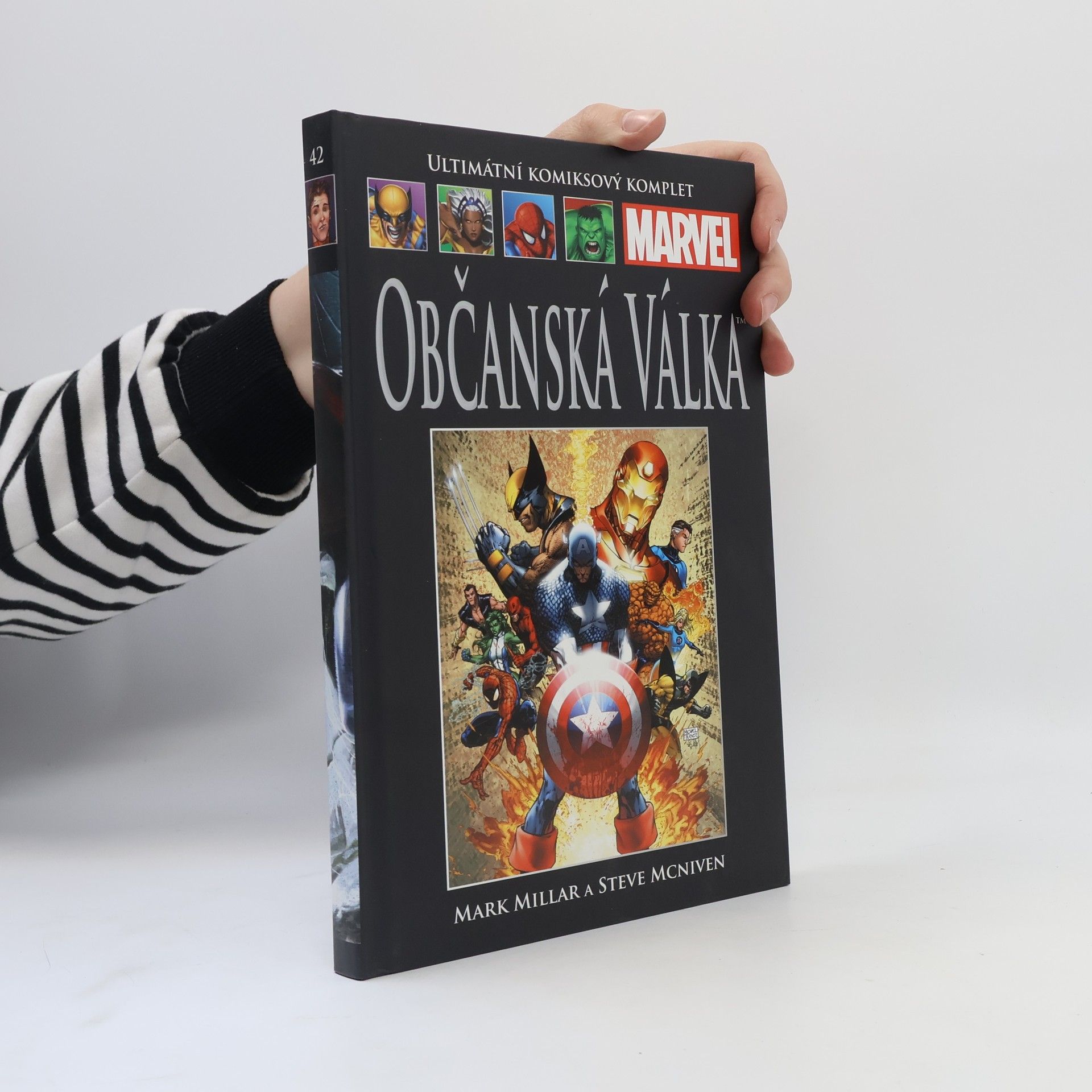 Mark Millar Ultimátní komiksový komplet 42. Občanská válka