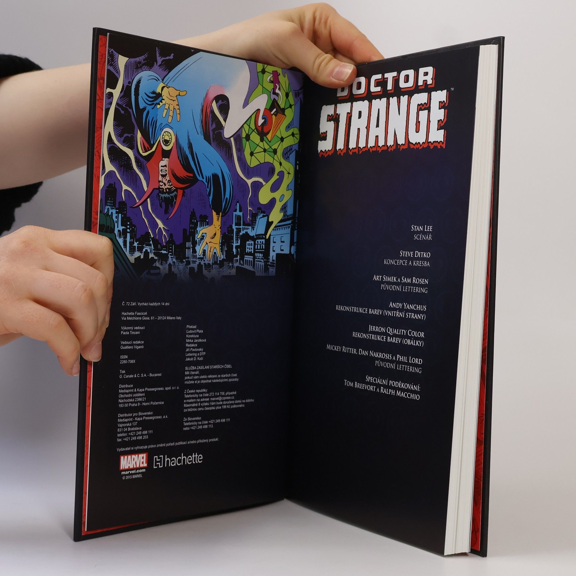 Stan Lee Ultimátní komiksový komplet 87. Doctor Strange. Bezejmenná země, bezbřehý čas