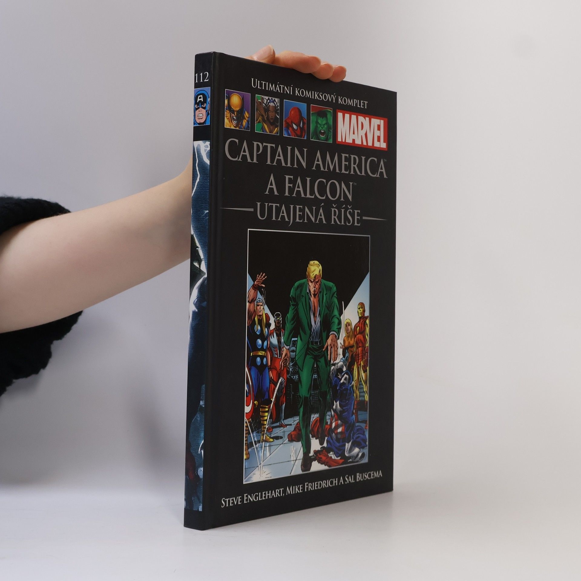 Autorenkollektiv Ultimátní komiksový komplet Marvel 112. Captain America a Falcon. Utajená říše