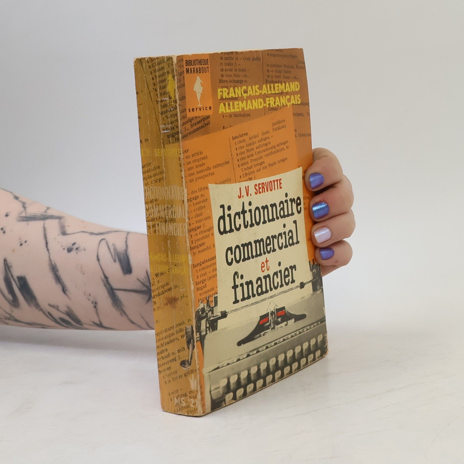 Jozef V. Servotte Dictionnaire commerial et financier