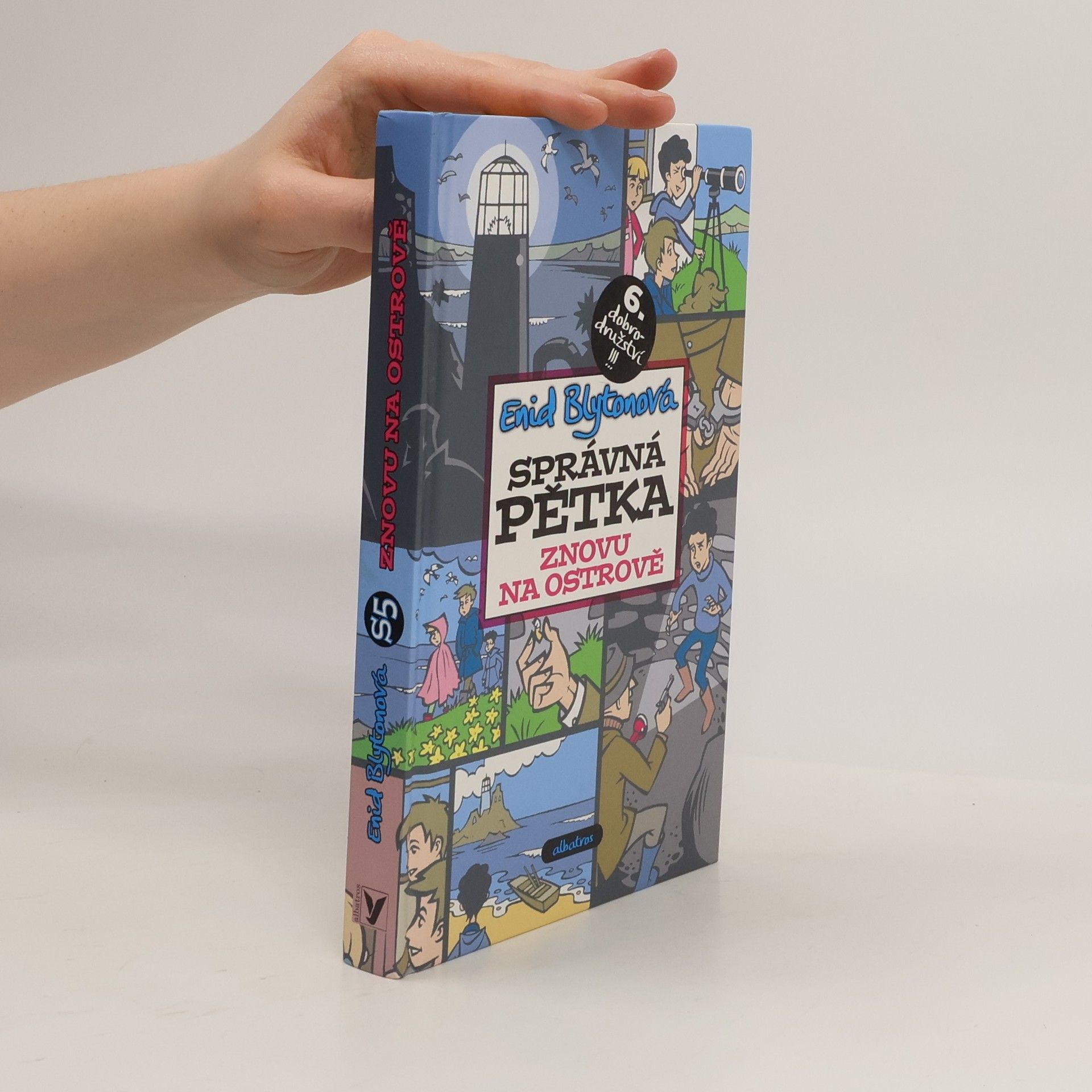 Enid Blyton Správná pětka. Znovu na ostrově