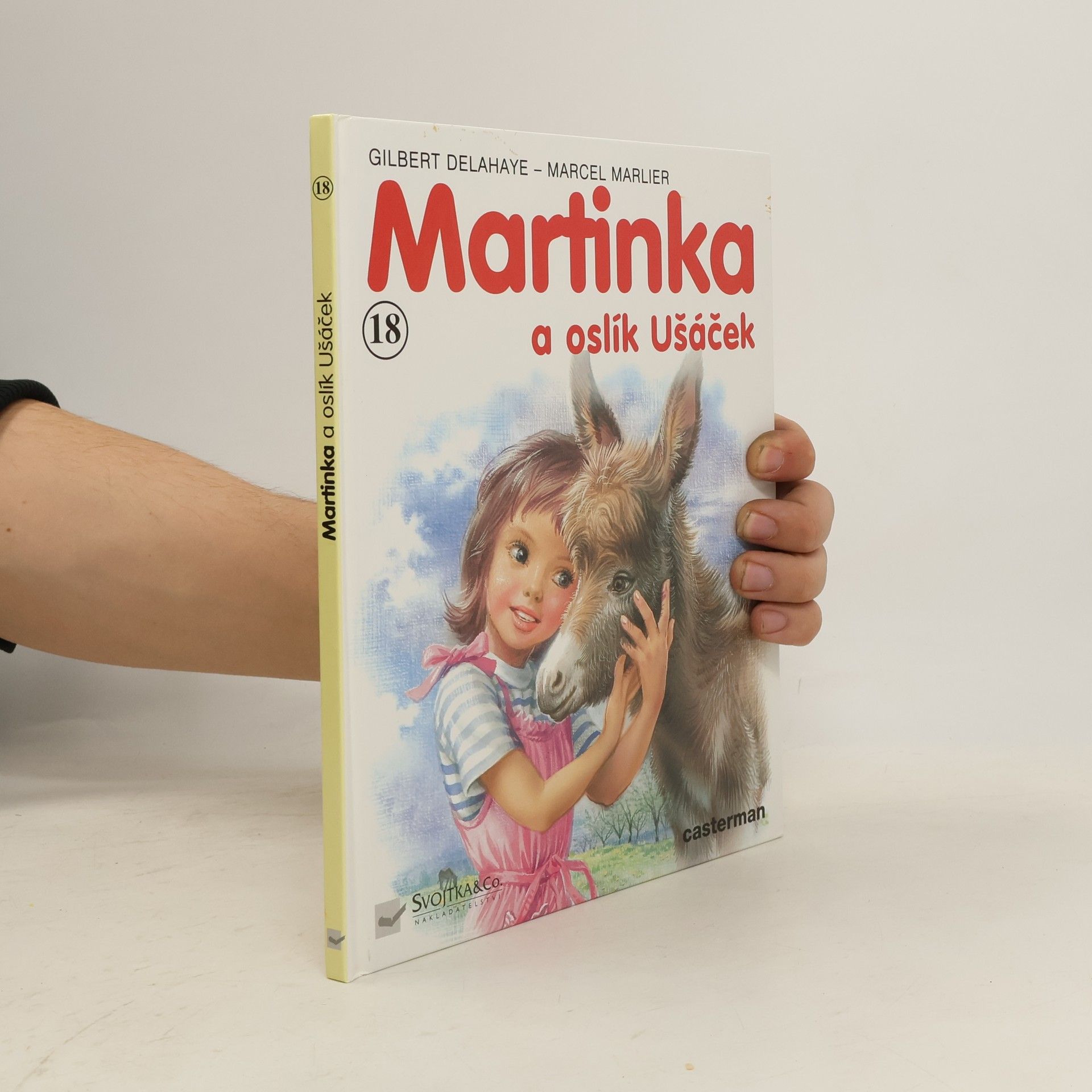 Gilbert Delahaye Martinka a oslík Ušáček